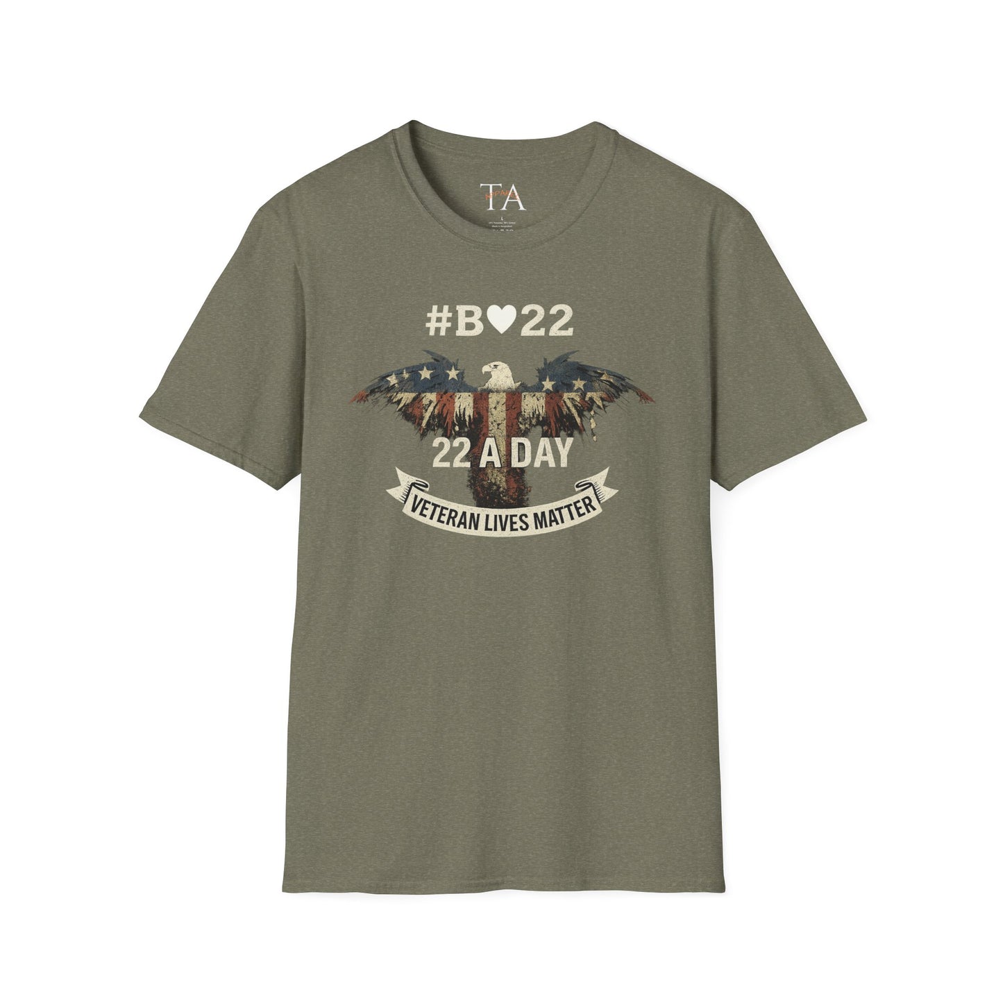#B🤍22 Veteran Lives Matter T-Shirt