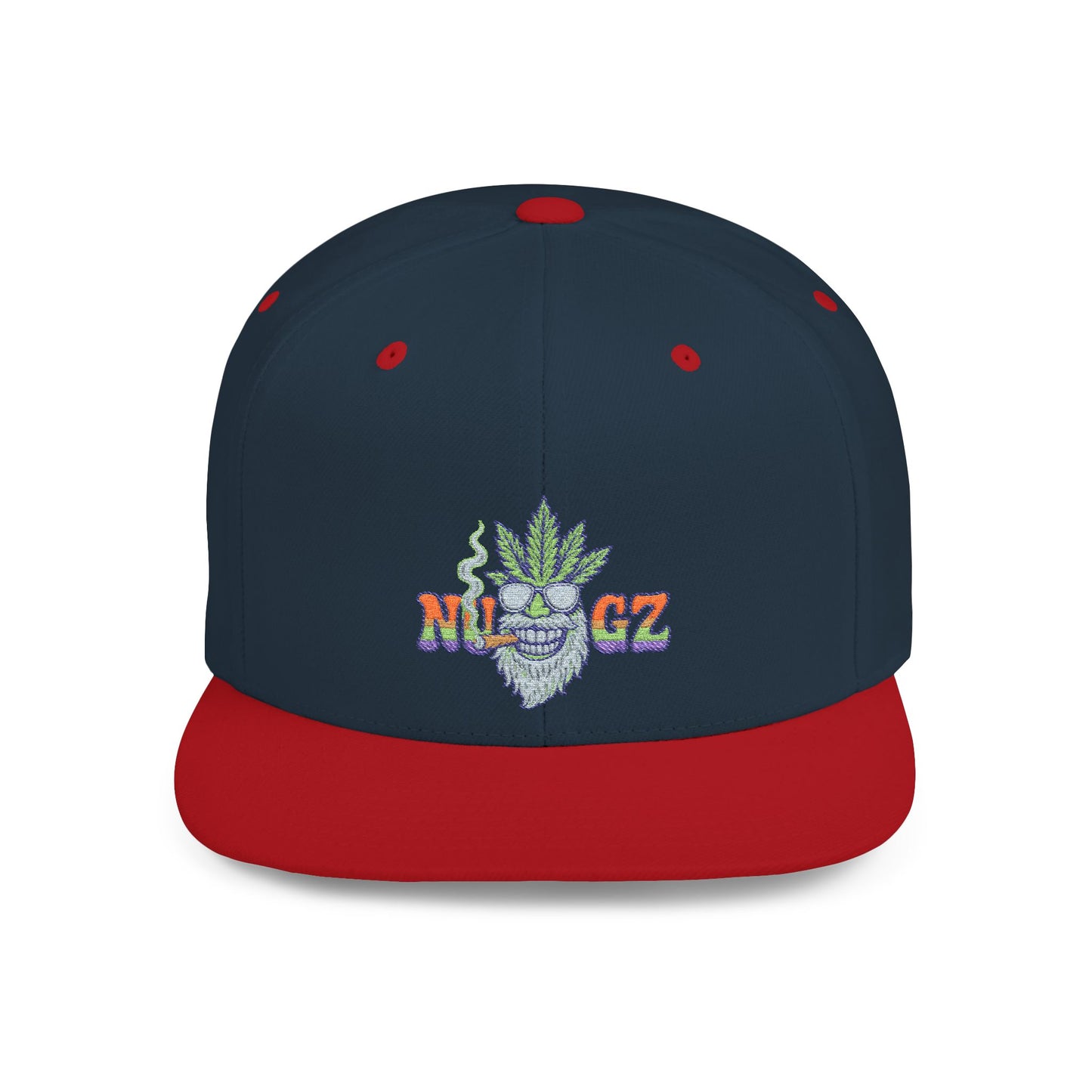 NUGZ Trendy Snapback Flat Bill Cap for Everyday Style, Perfect Gift for Men & Women, Summer Vibes