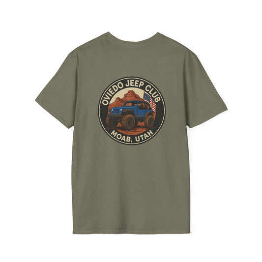 Oviedo Jeep Club Adventure Jeep Club Softstyle Unisex Tee