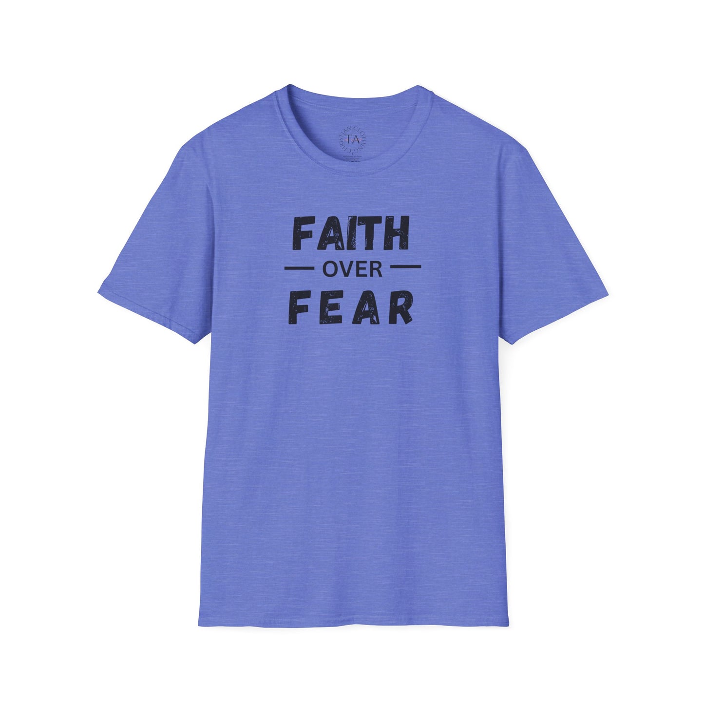 Faith Inspired Unisex T-Shirt - Faith Over Fear Design