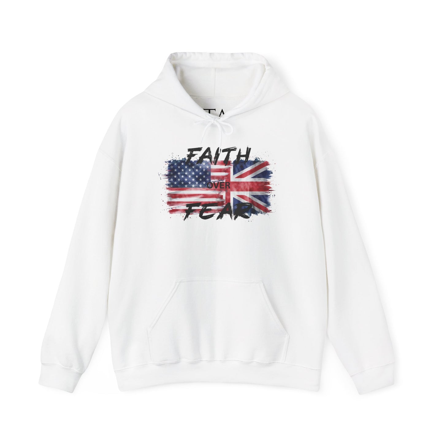 Faith over Fear USA UK Unisex Hoodie