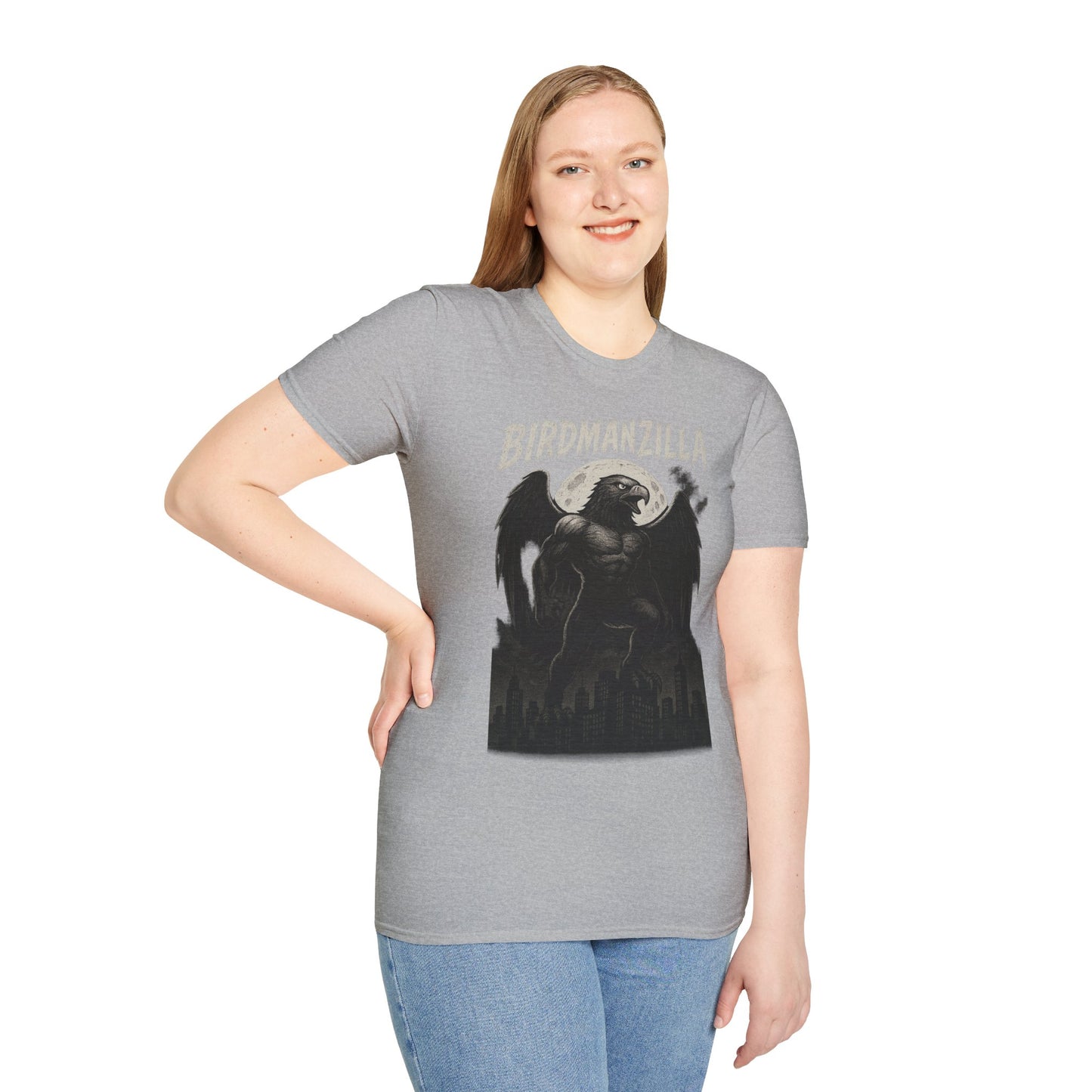 Birdmanzilla Graphic Tee - Unisex T-Shirt, Casual Wear, Unique Gift, Men's Fashion