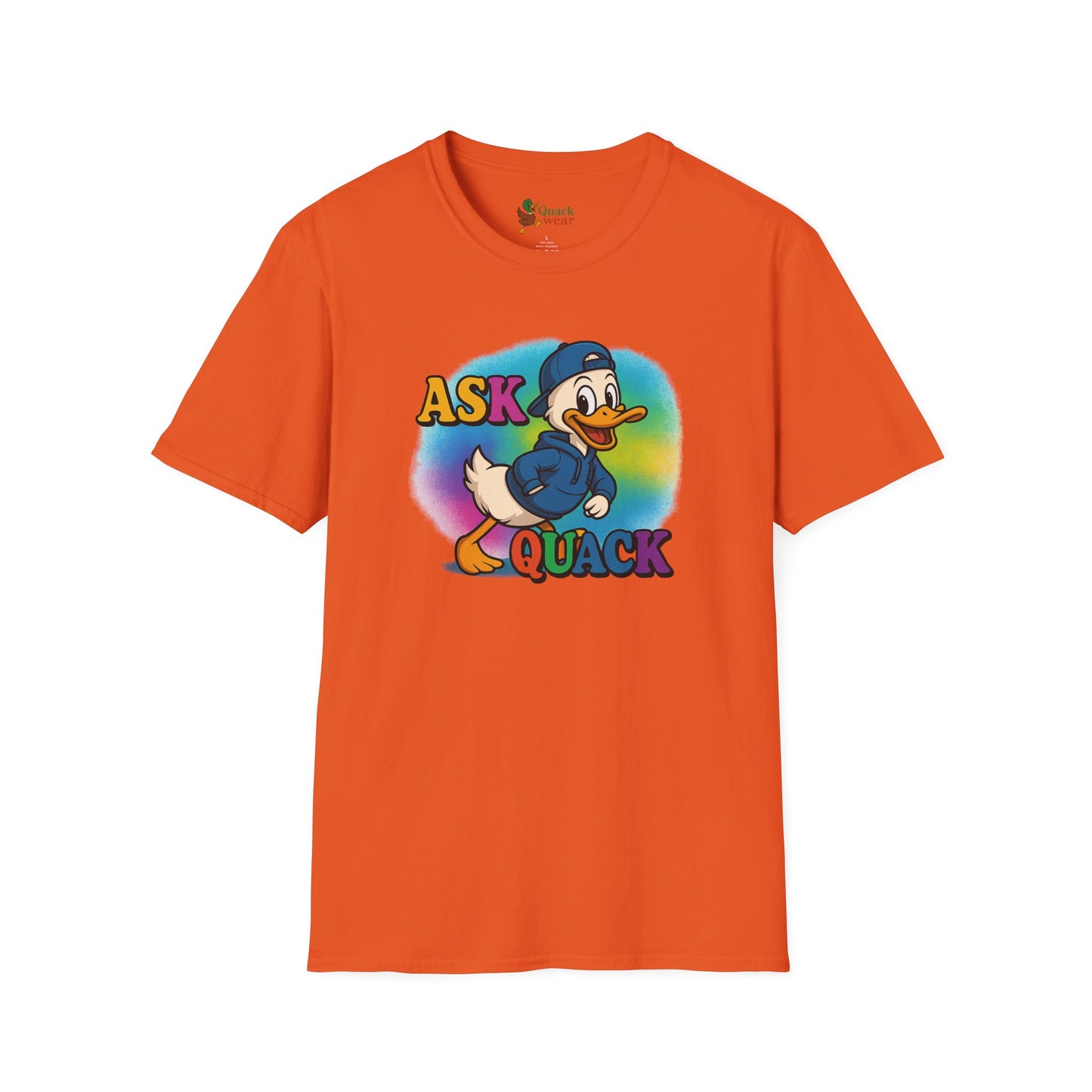 Ask Quack Quirky Duck Humor T-Shirt
