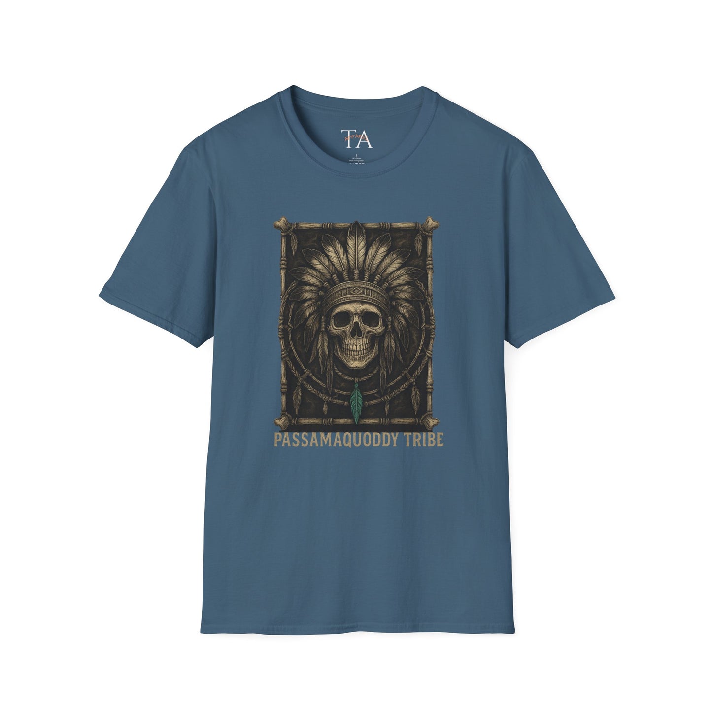 Tribal Graphic T-Shirt - Passamaquoddy Tribe Design8, Gift for Adventurers
