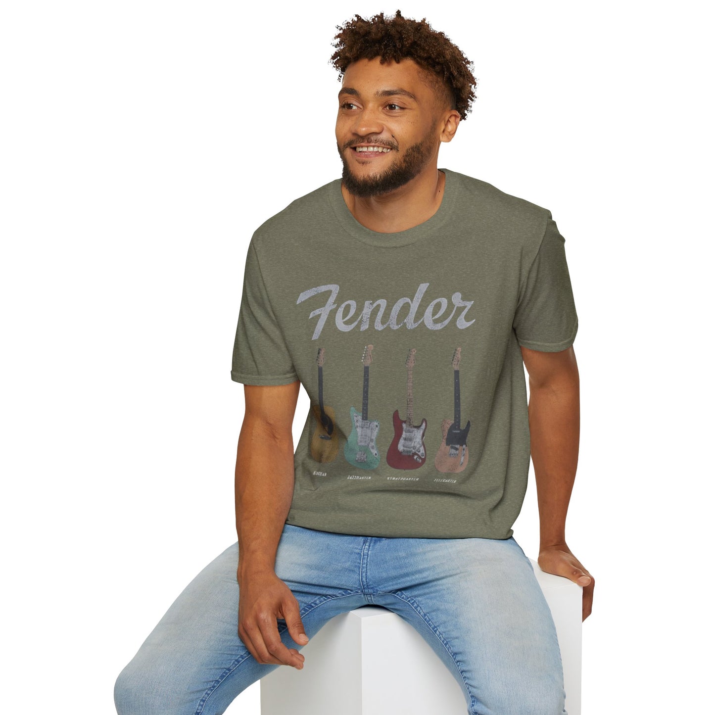 Guitar Lovers T-Shirt - Vintage Style Rock Band Tee