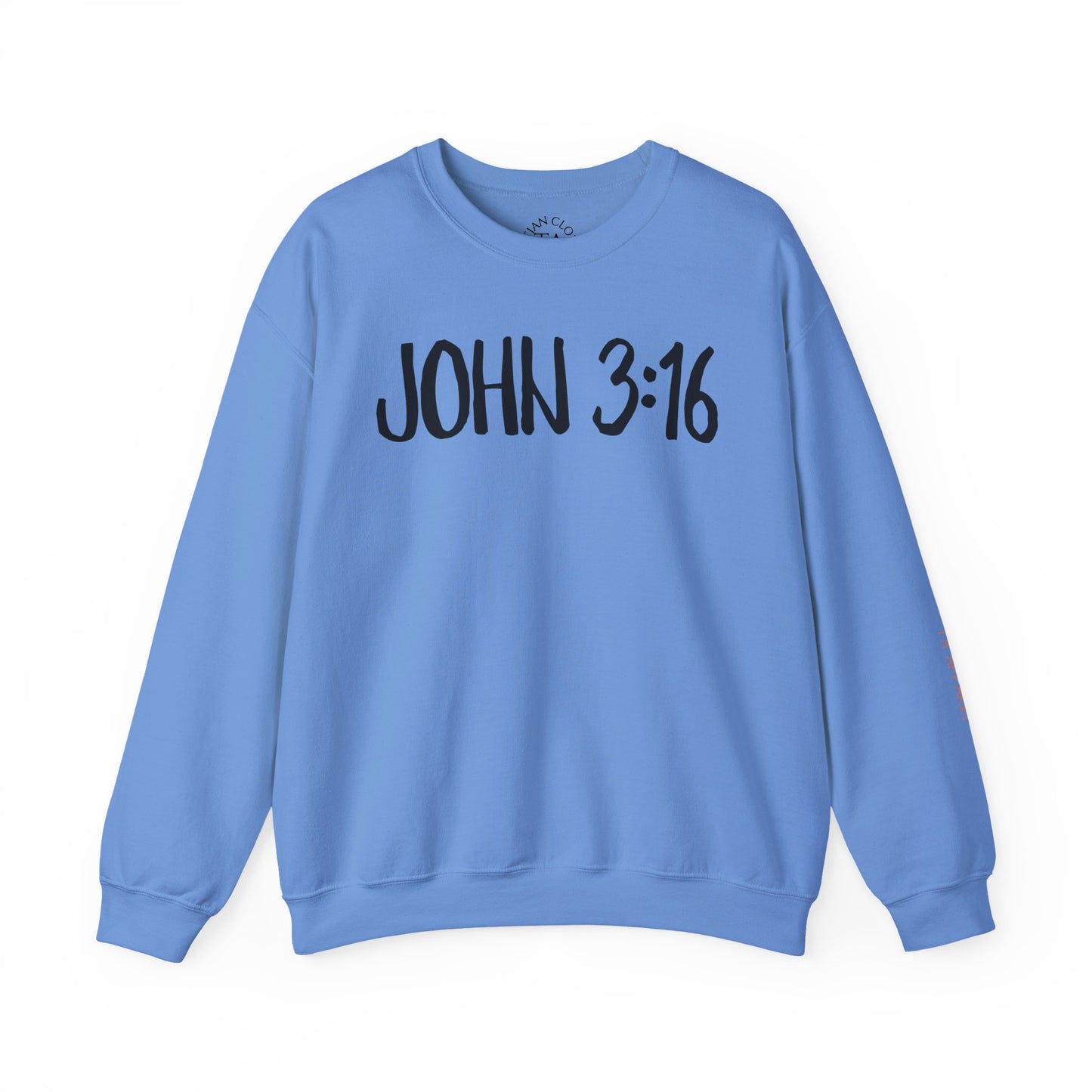 Faith Inspired John 3:16 Crewneck Sweatshirt