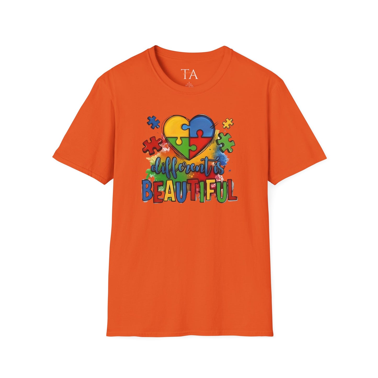 Autism Awareness Different is Beautiful T-Shirt