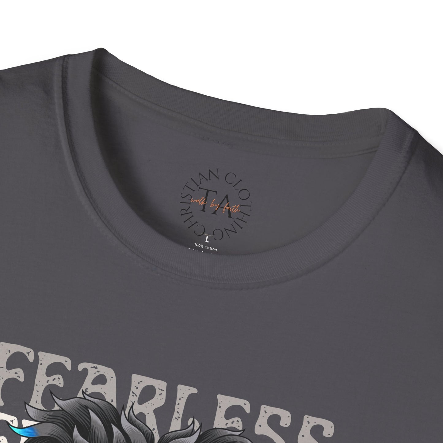 Fearless Lion Volleyball T-Shirt | Unisex Softstyle Tee