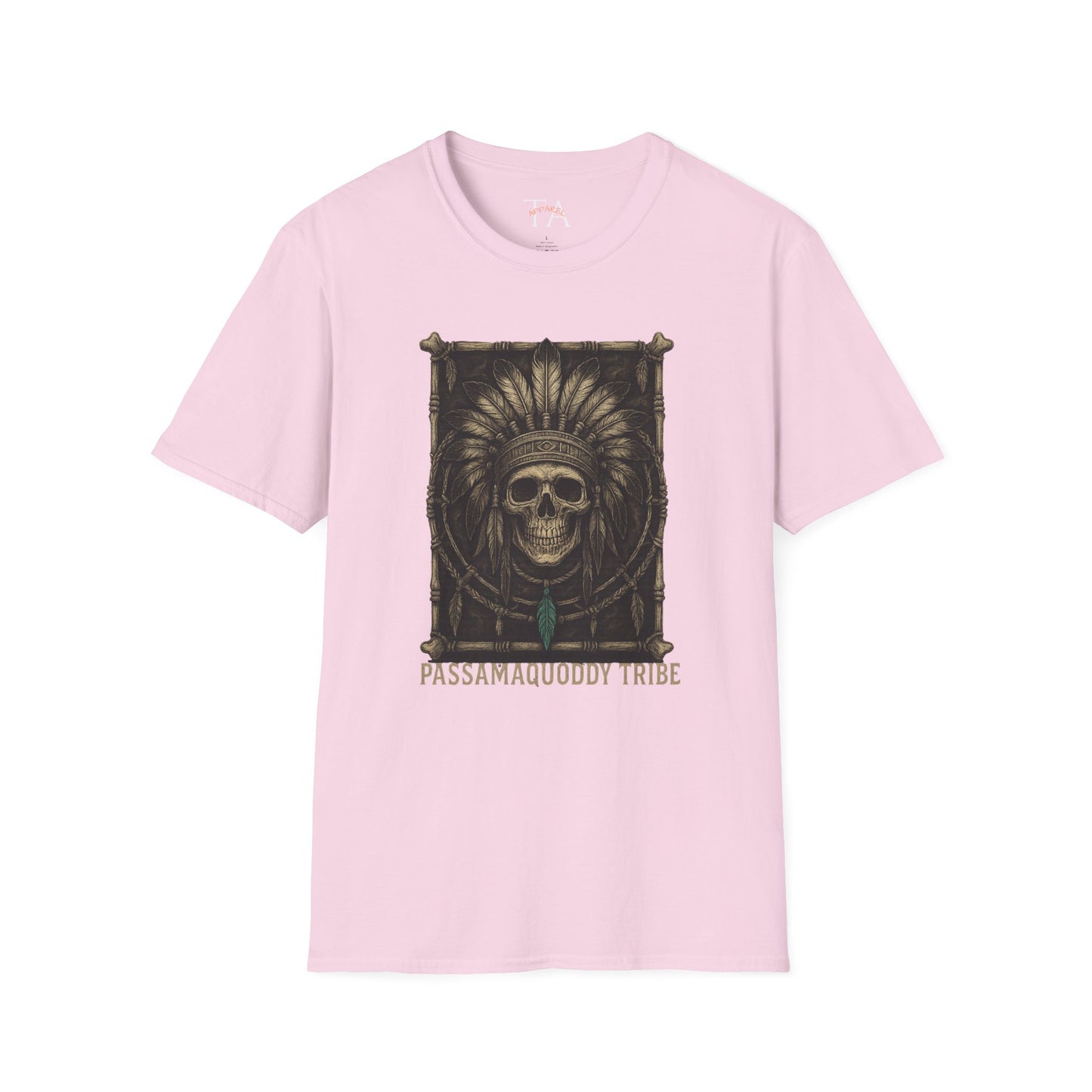 Tribal Graphic T-Shirt - Passamaquoddy Tribe Design8, Gift for Adventurers