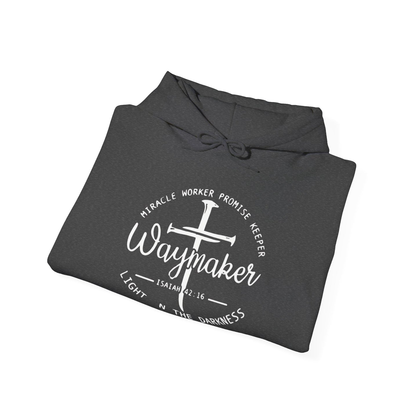 Faith Inspired Waymaker Hoodie - Cozy Sweatshirt for Faith Lovers and Celebrations