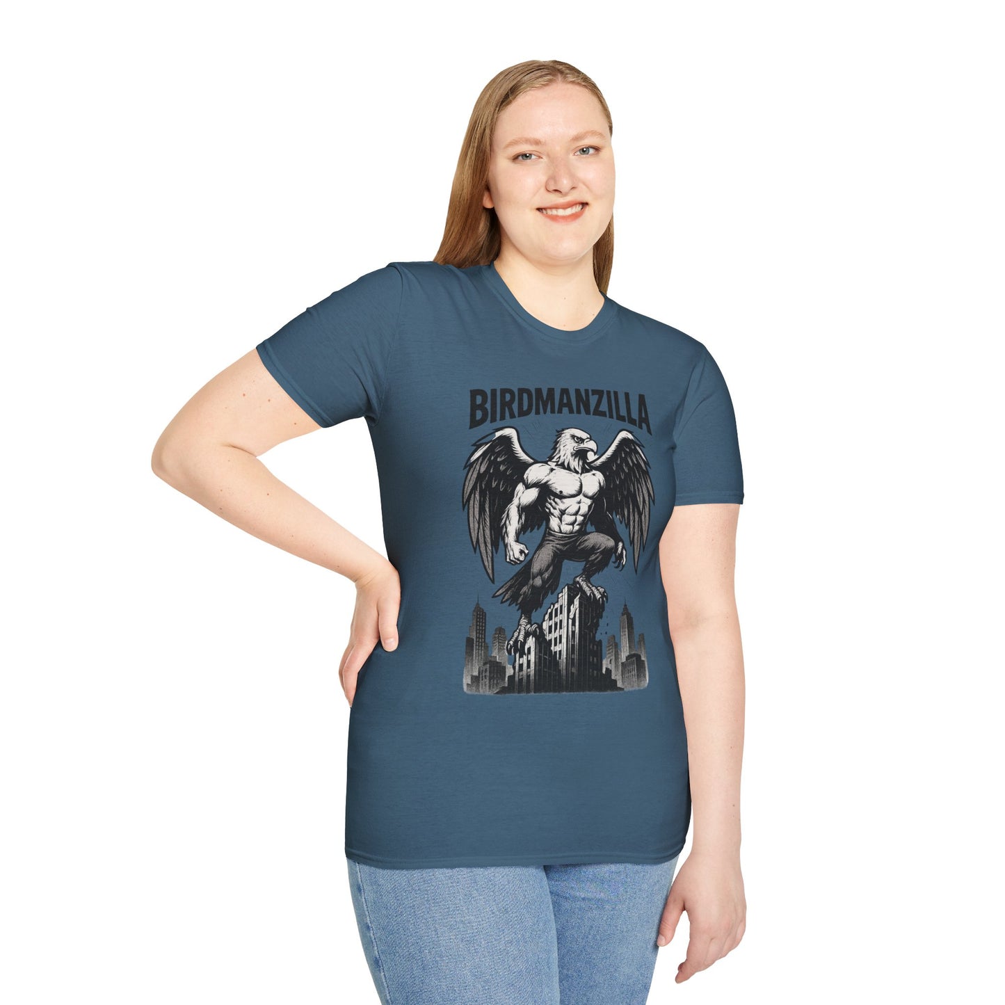 Birdmanzilla Graphic Tee - Unisex T-Shirt, Casual Wear, Unique Gift, Men's Fashion
