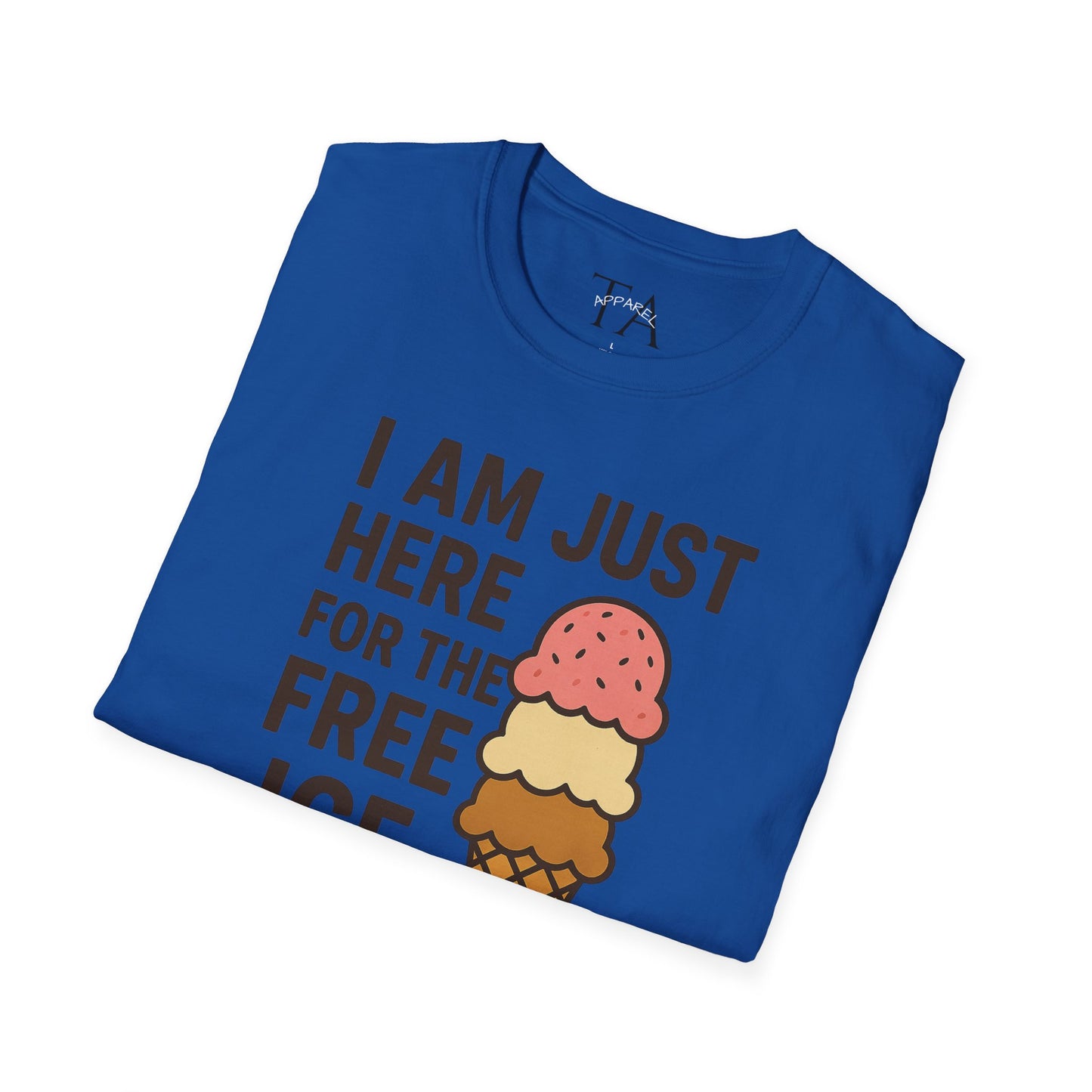 Ice Cream Lover's Unisex T-Shirt, Funny Graphic Tee, Summer Apparel, Sweet Treats Gift, Birthday Humor Shirt
