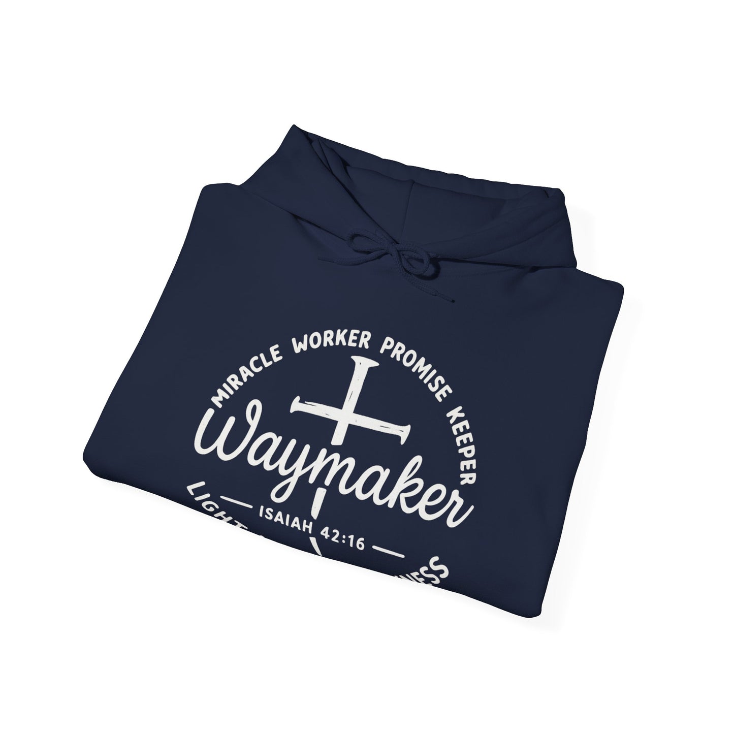 Faith Inspired Waymaker Hoodie - Cozy Sweatshirt for Faith Lovers and Celebrations