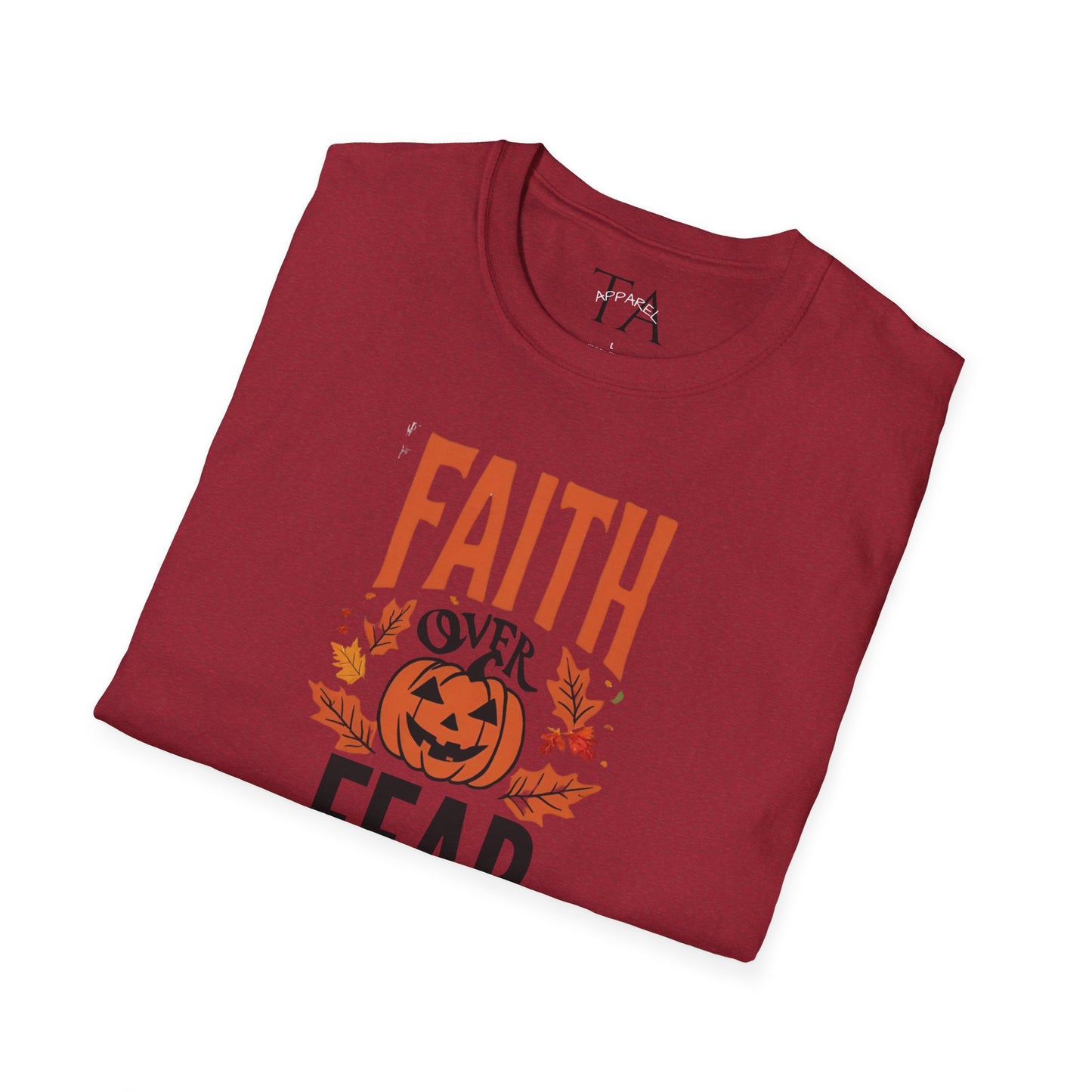 Faith Inspired Halloween T-Shirt "Faith Over Fear"
