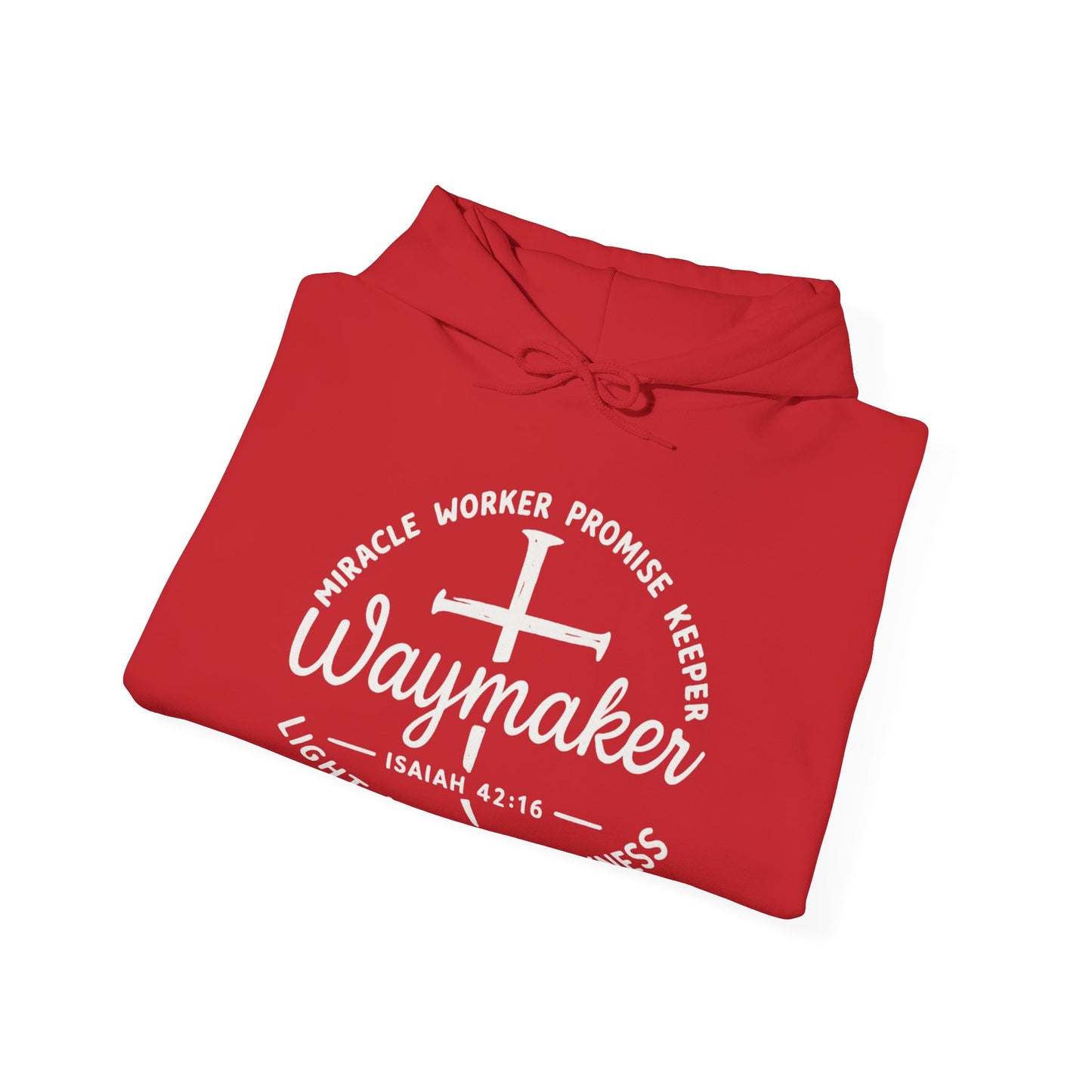 Faith Inspired Waymaker Hoodie - Cozy Sweatshirt for Faith Lovers and Celebrations