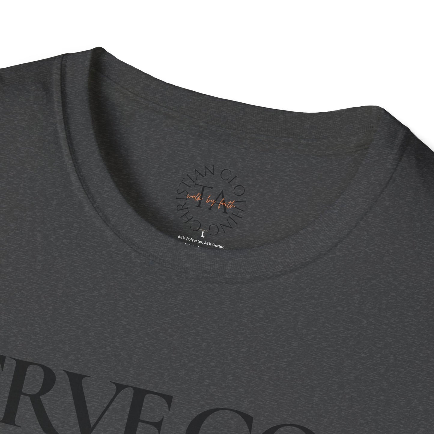 Faith Inspired "Serve God" T-Shirt - Inspirational Faith-Based Christian Gift