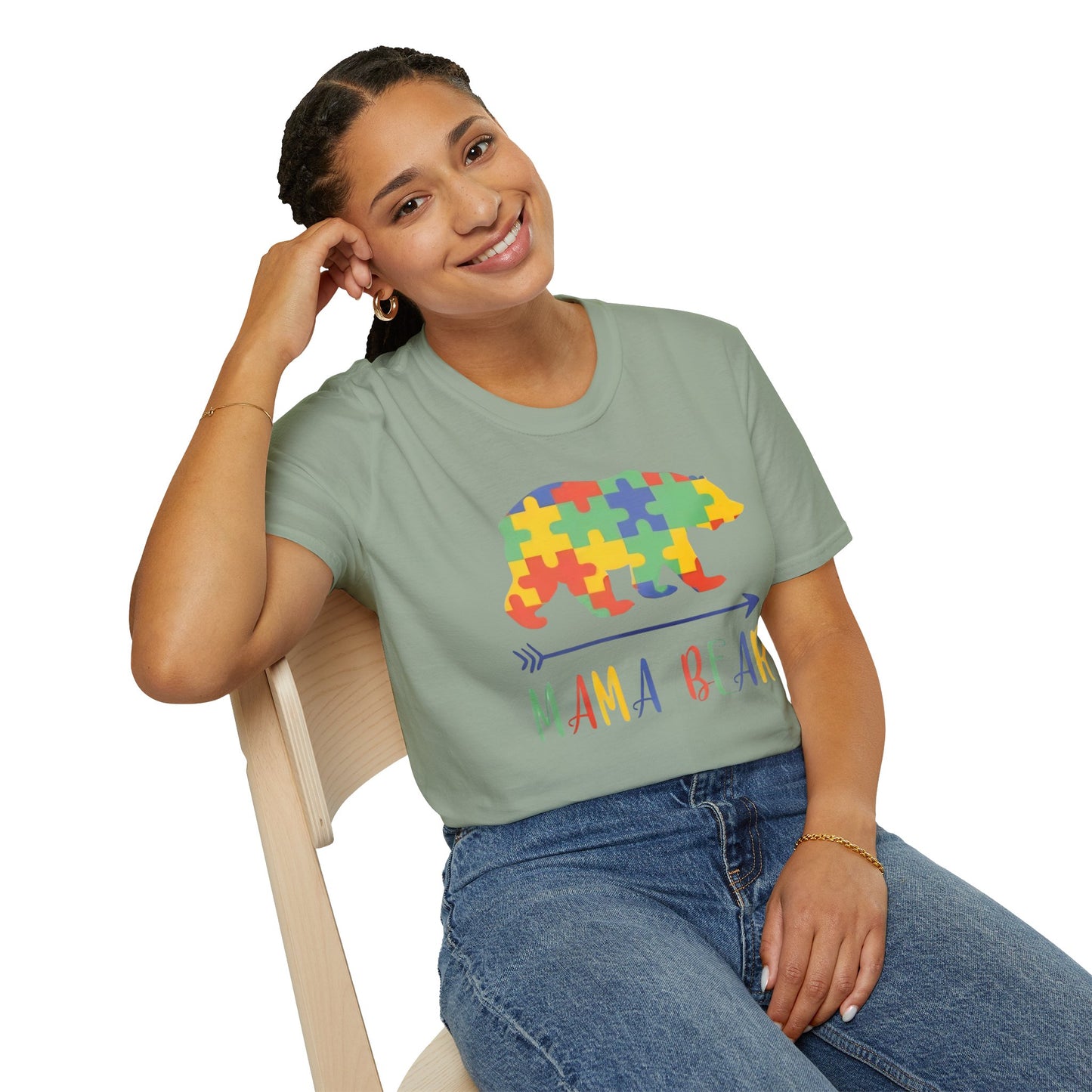 Autism Awareness - MAMA Bear Autism T-Shirt