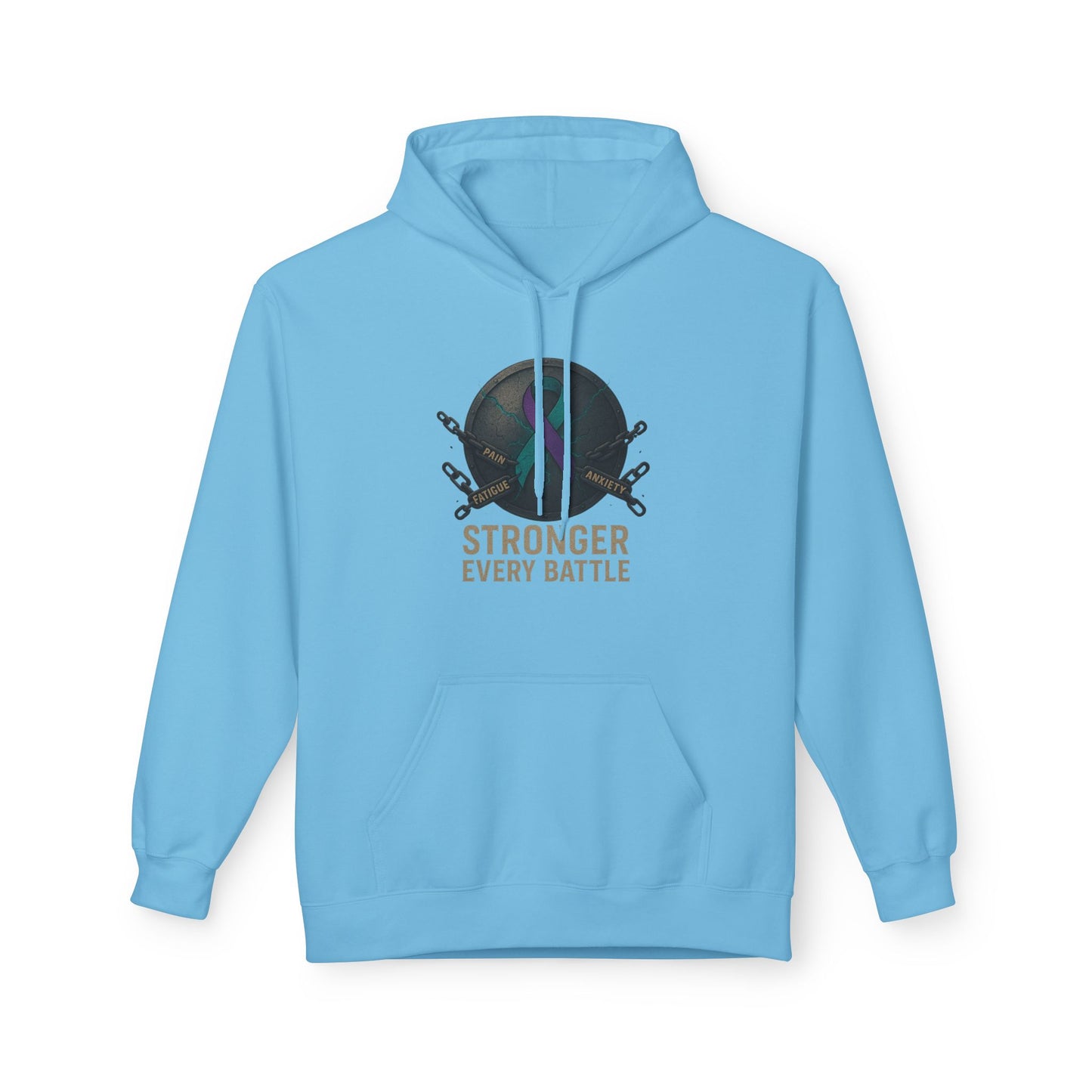Fragile X Empowering Strength Hoodie - Unisex Midweight Softstyle Fleece, Casual Wear, Motivational Gift, Workout Fashion, Everyday Comfort