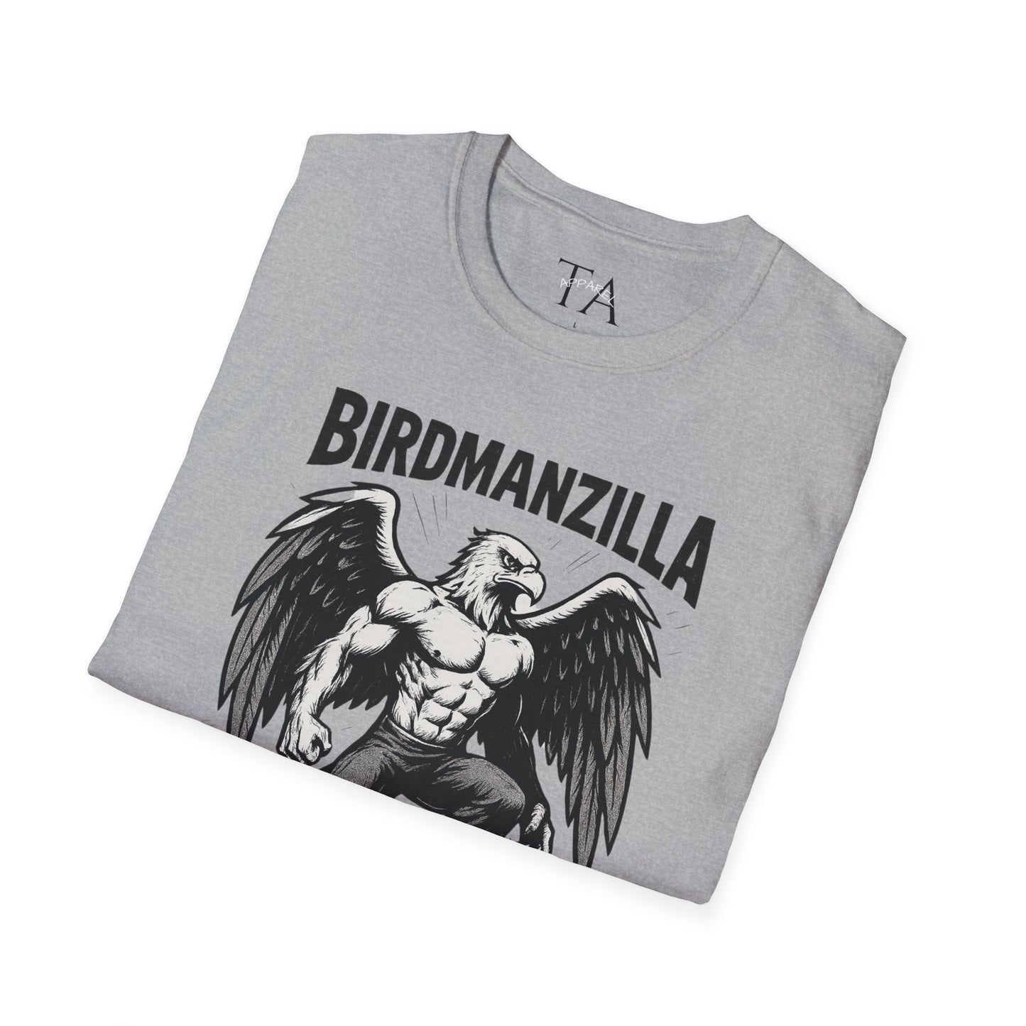 Birdmanzilla Graphic Tee - Unisex T-Shirt, Casual Wear, Unique Gift, Men's Fashion