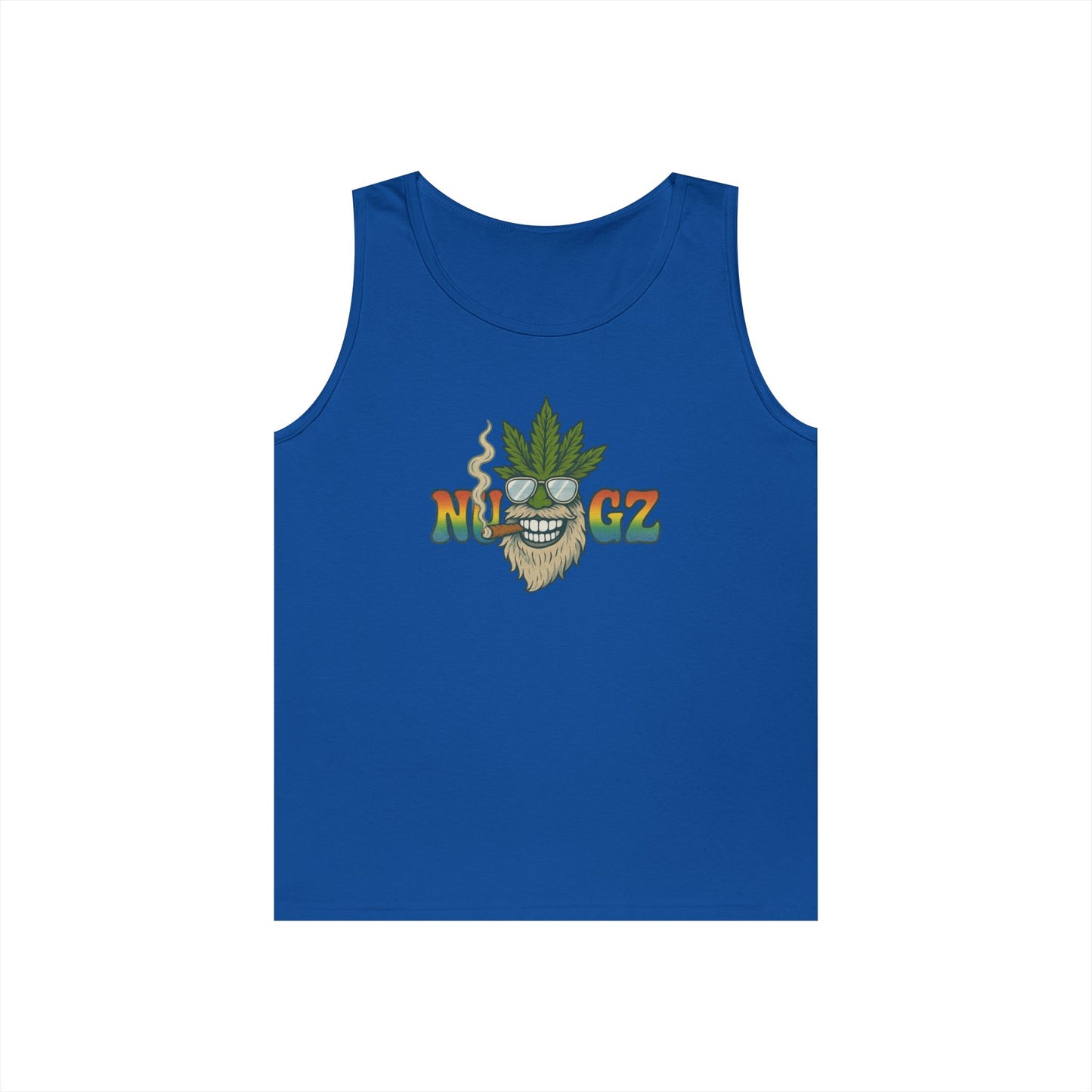 NUGZ Chill Vibes Tank Top | Retro Cannabis Design