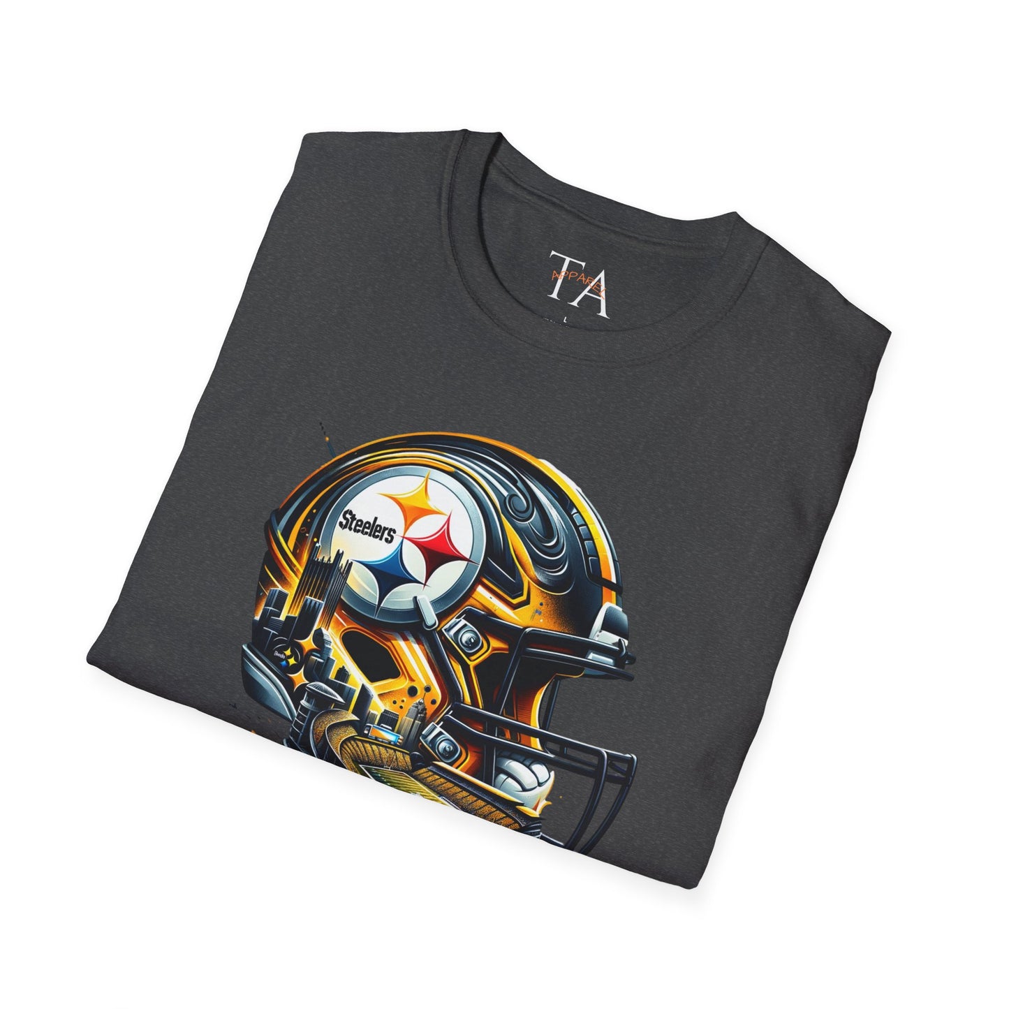 Bold Football Helmet Unisex T-Shirt | Sports Fan Tee