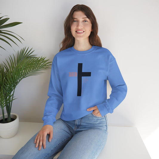 Faith Inspired Salvation Cross Sweatshirt