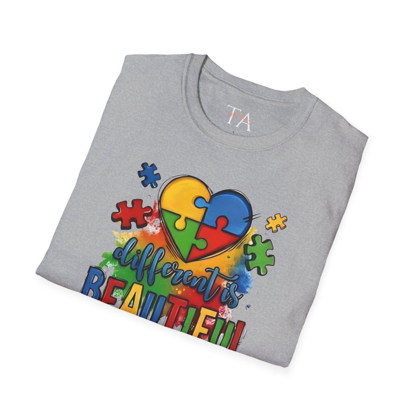 Autism Awareness Different is Beautiful T-Shirt