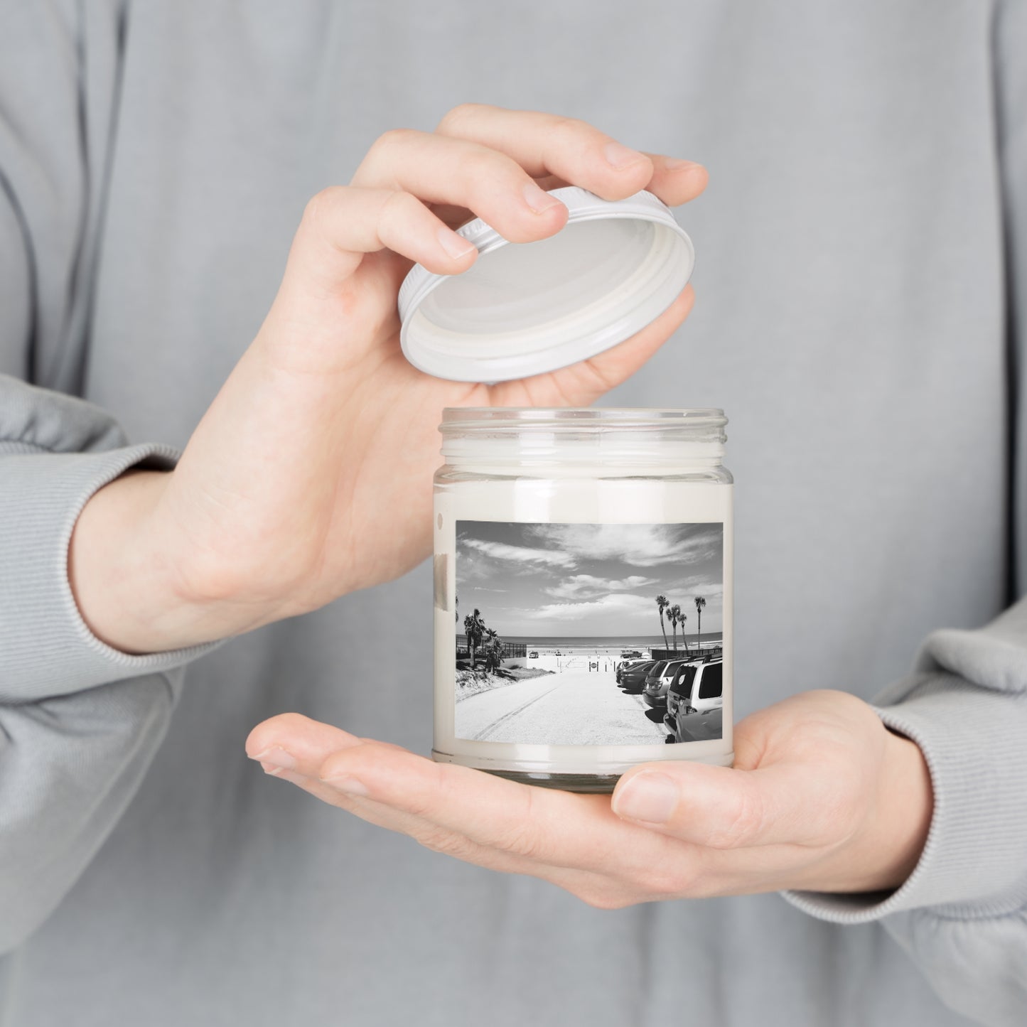 Scented Candle Day at Daytona Beach - Cozy Coastal Scented Soy Candle | Beach Vibes, Home Decor, Aromatherapy Gift, Relaxation, Housewarming