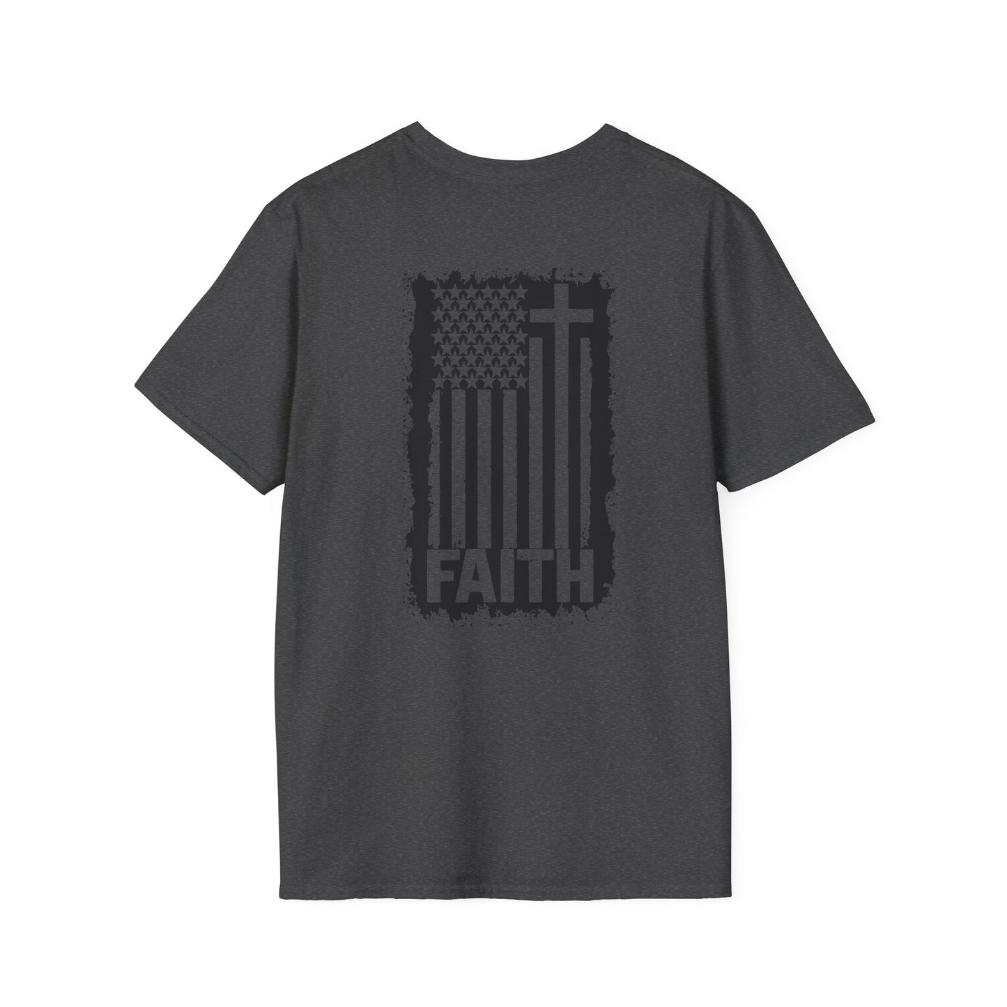 Faith-Inspired American Flag T-Shirt