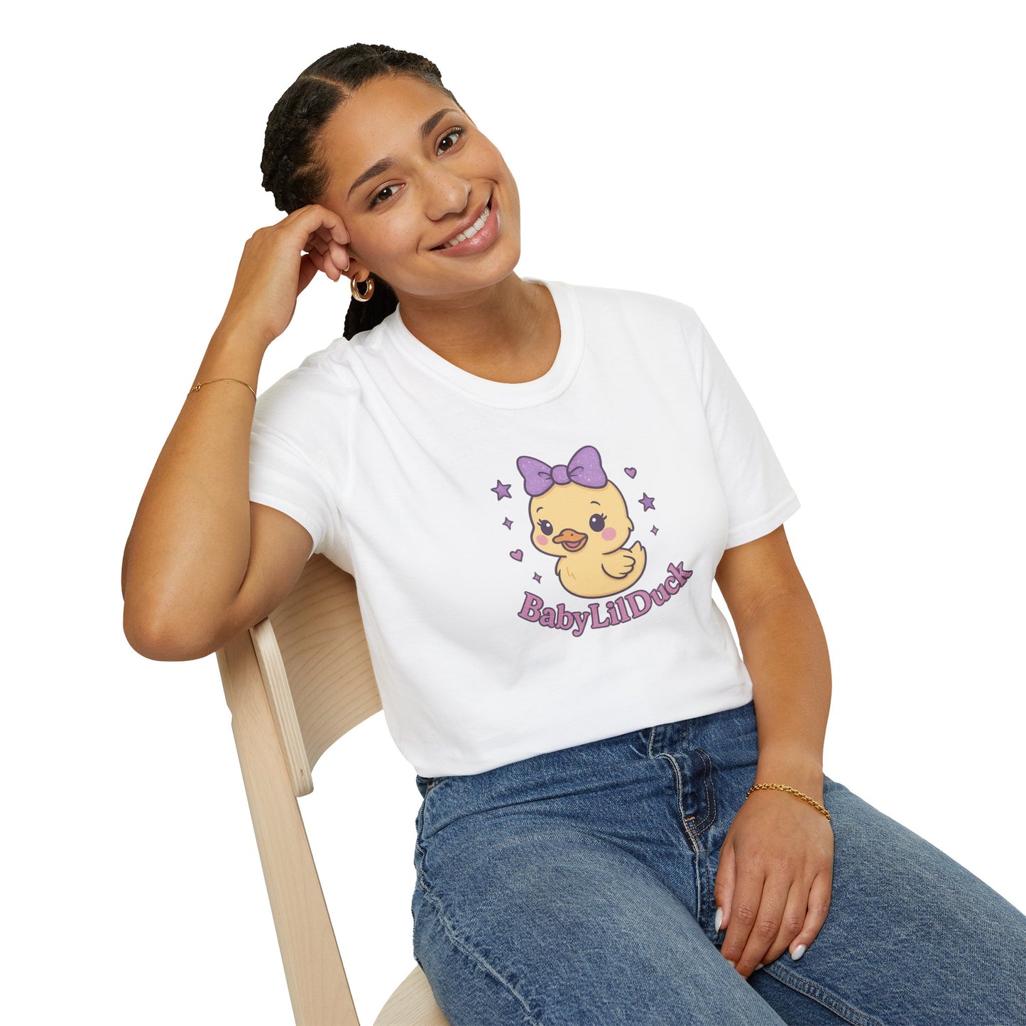 BabyLilDuck Unisex T-Shirt, Cute Animal Tee, Baby Shower Gift, Birthday Outfit