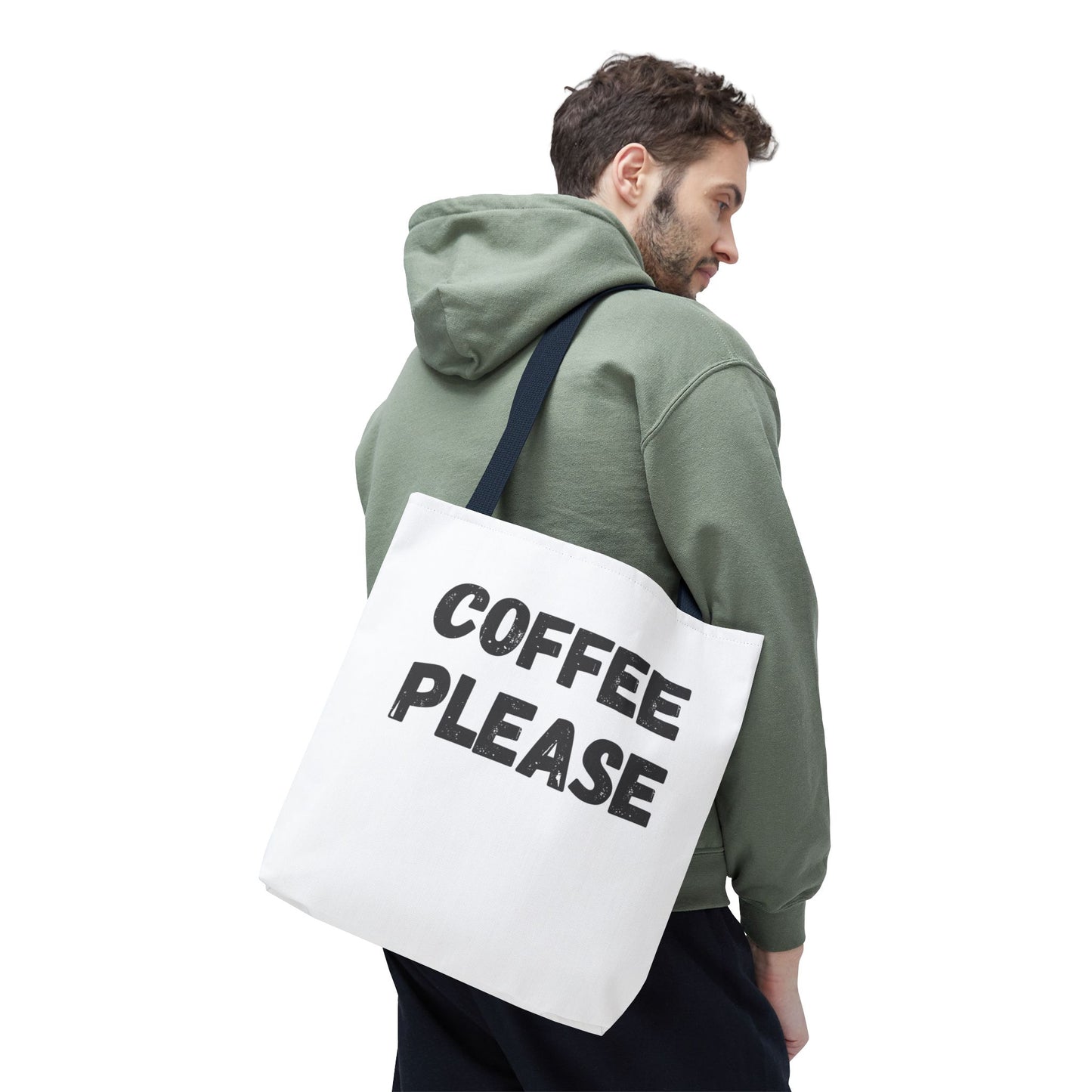 Coffee Lover Tote Bag - Perfect for Grocery, Beach, Books, Gift, Reusable Shopping