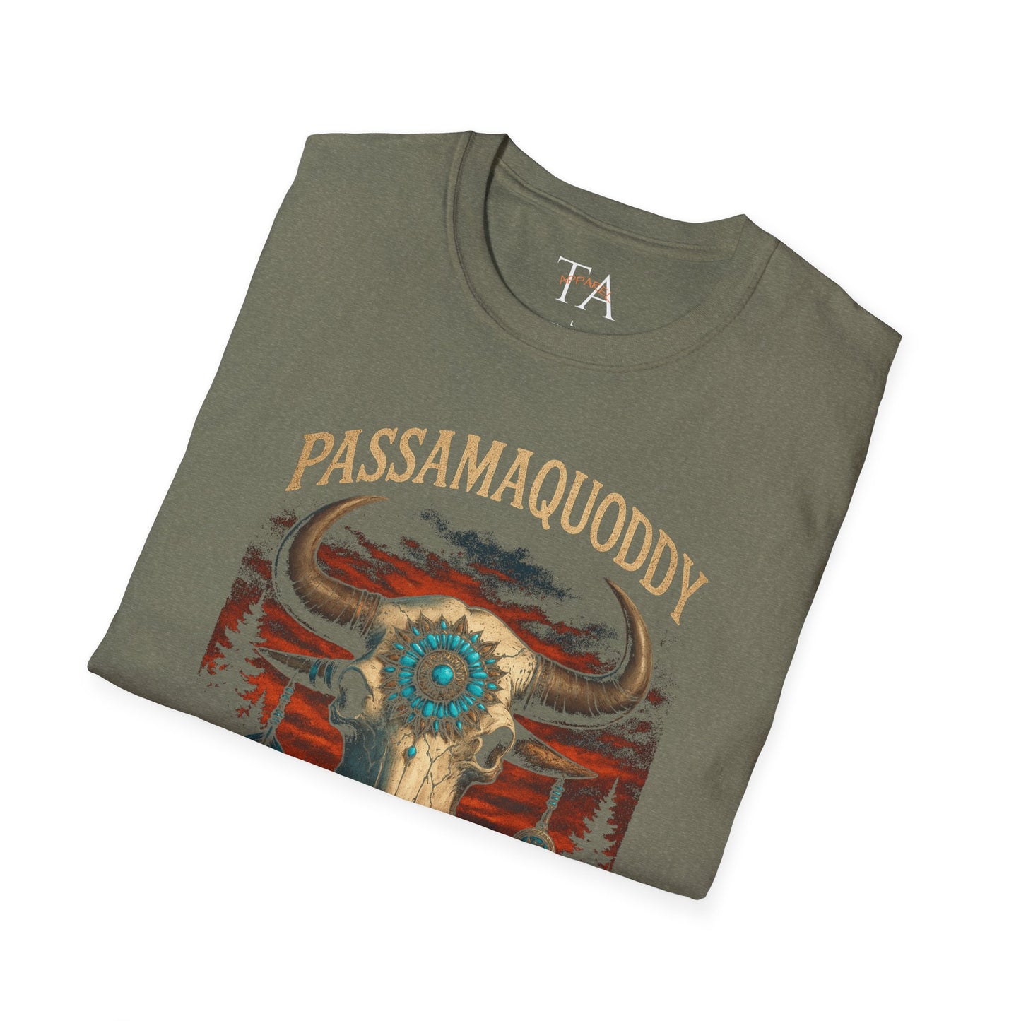 Tribal Graphic T-Shirt - Passamaquoddy Tribe Design3, Gift for Adventurers