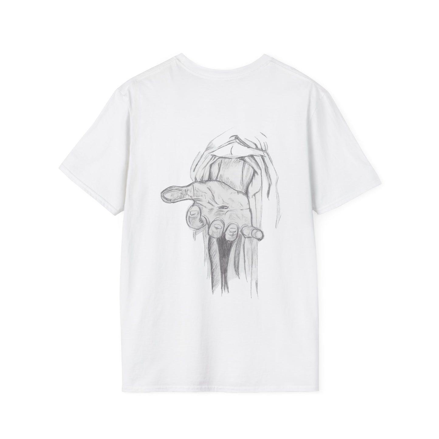 Faith Inspired - Hand of Jesus Sketch Design