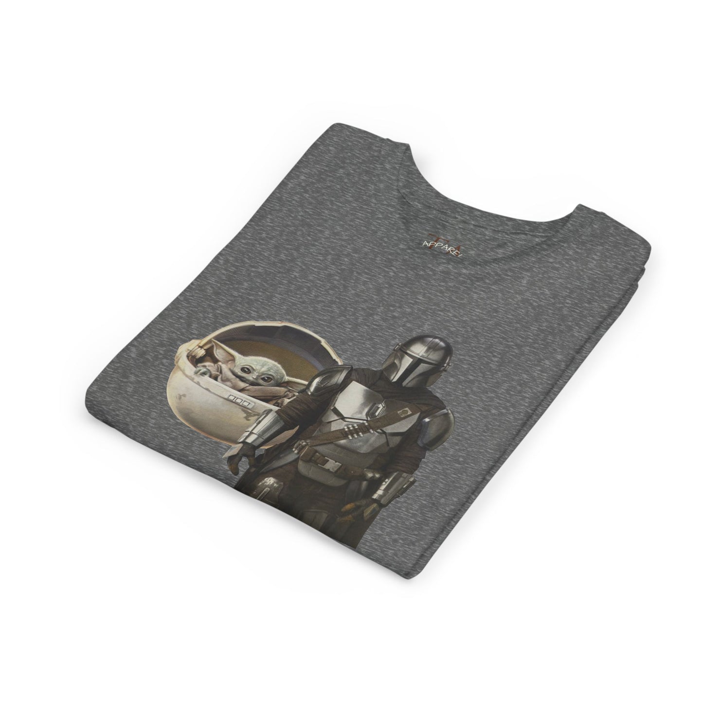 Kids Star Wars Inspired Youth Tee, Mandalorian T-Shirt, Grogu Shirt, Galaxy Adventure, Kids Summer Outfit, Birthday Gift