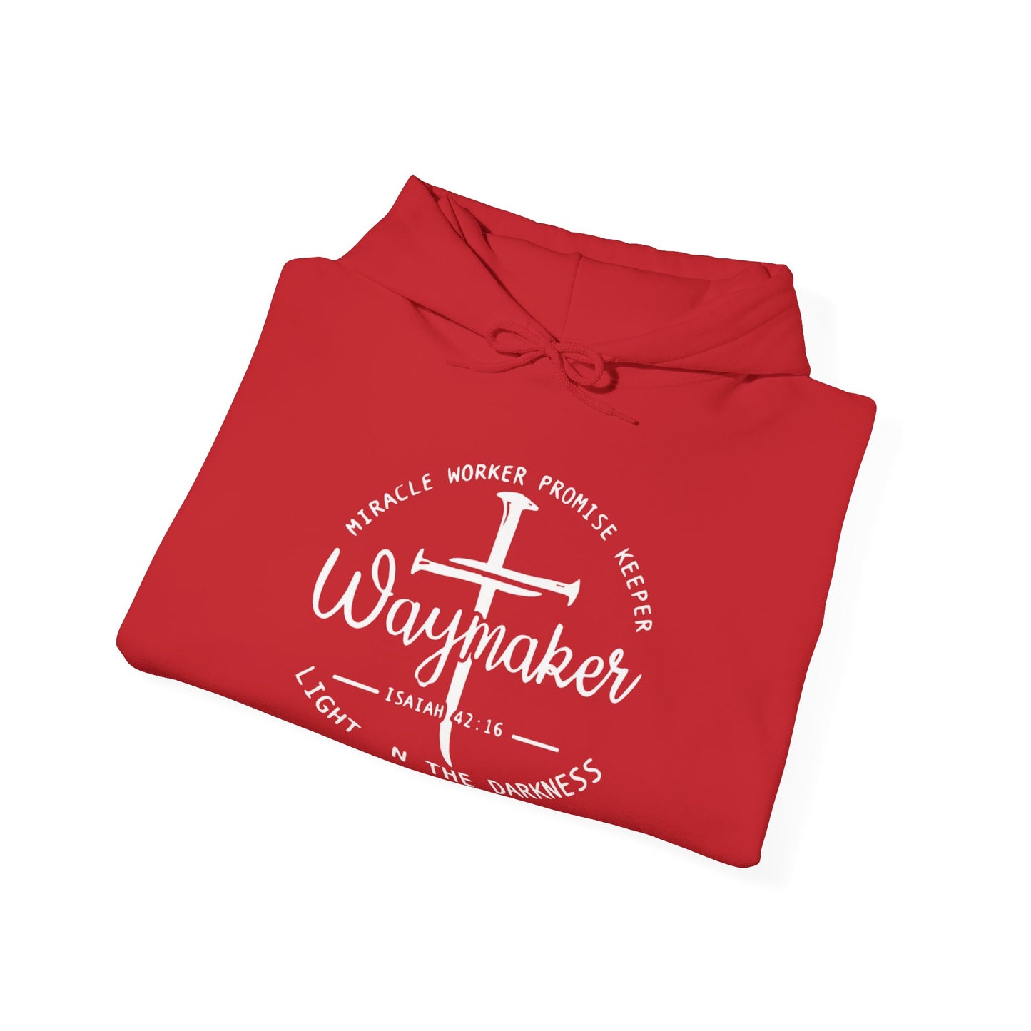 Faith Inspired Waymaker Hoodie - Cozy Sweatshirt for Faith Lovers and Celebrations