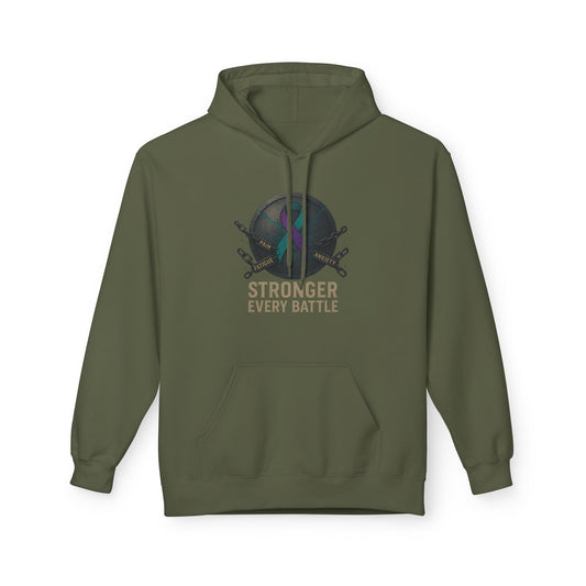 Fragile X Empowering Strength Hoodie - Unisex Midweight Softstyle Fleece, Casual Wear, Motivational Gift, Workout Fashion, Everyday Comfort