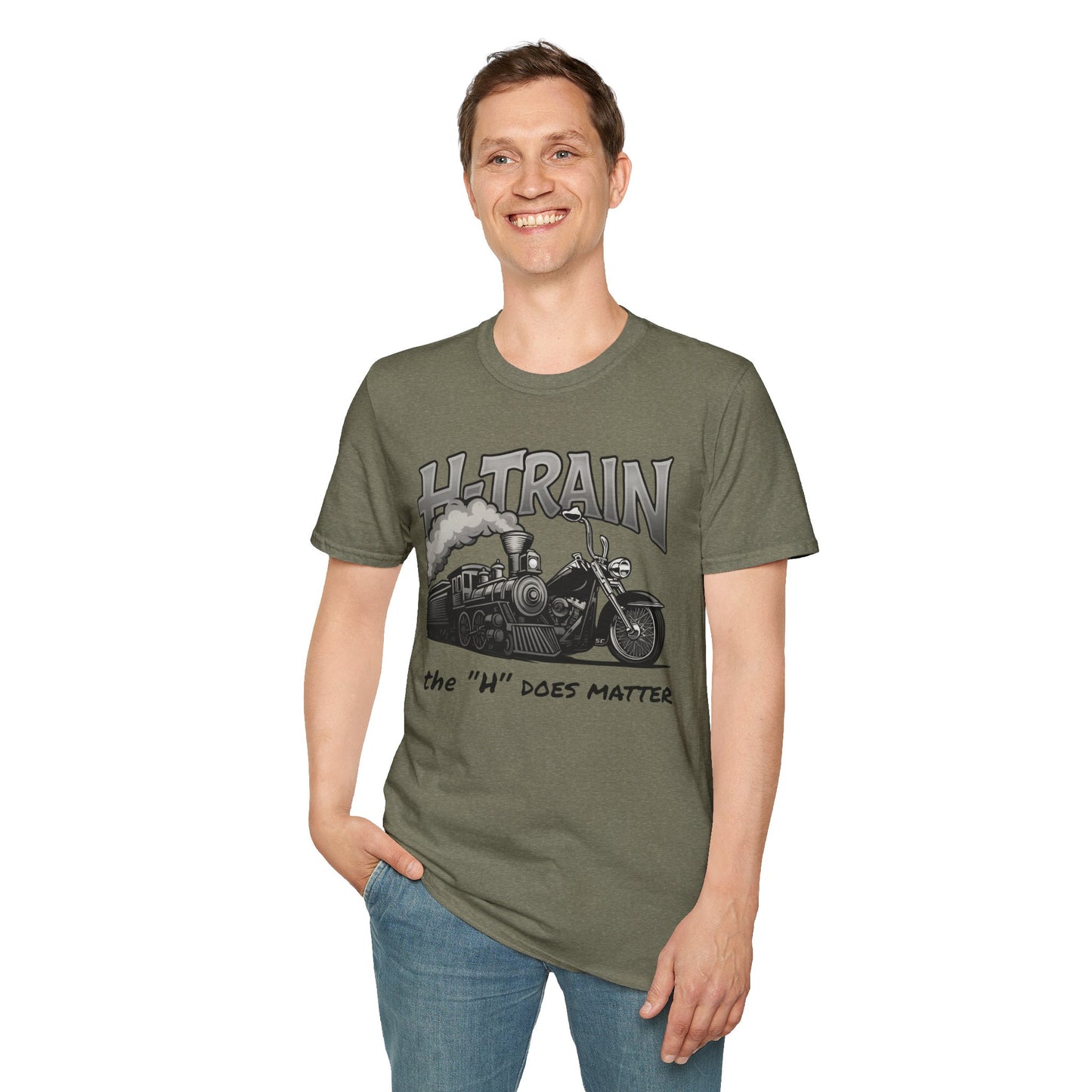 H-Train Vintage Unisex T-Shirt | Cool Gifts for Motorcycle Lovers
