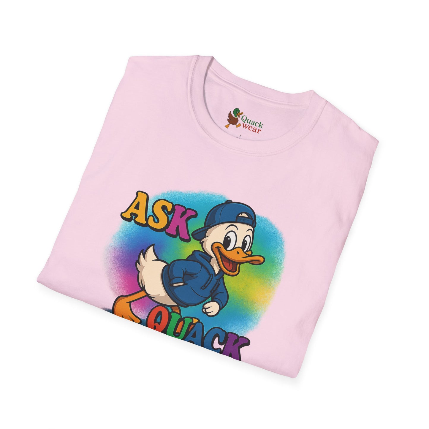 Ask Quack Quirky Duck Humor T-Shirt