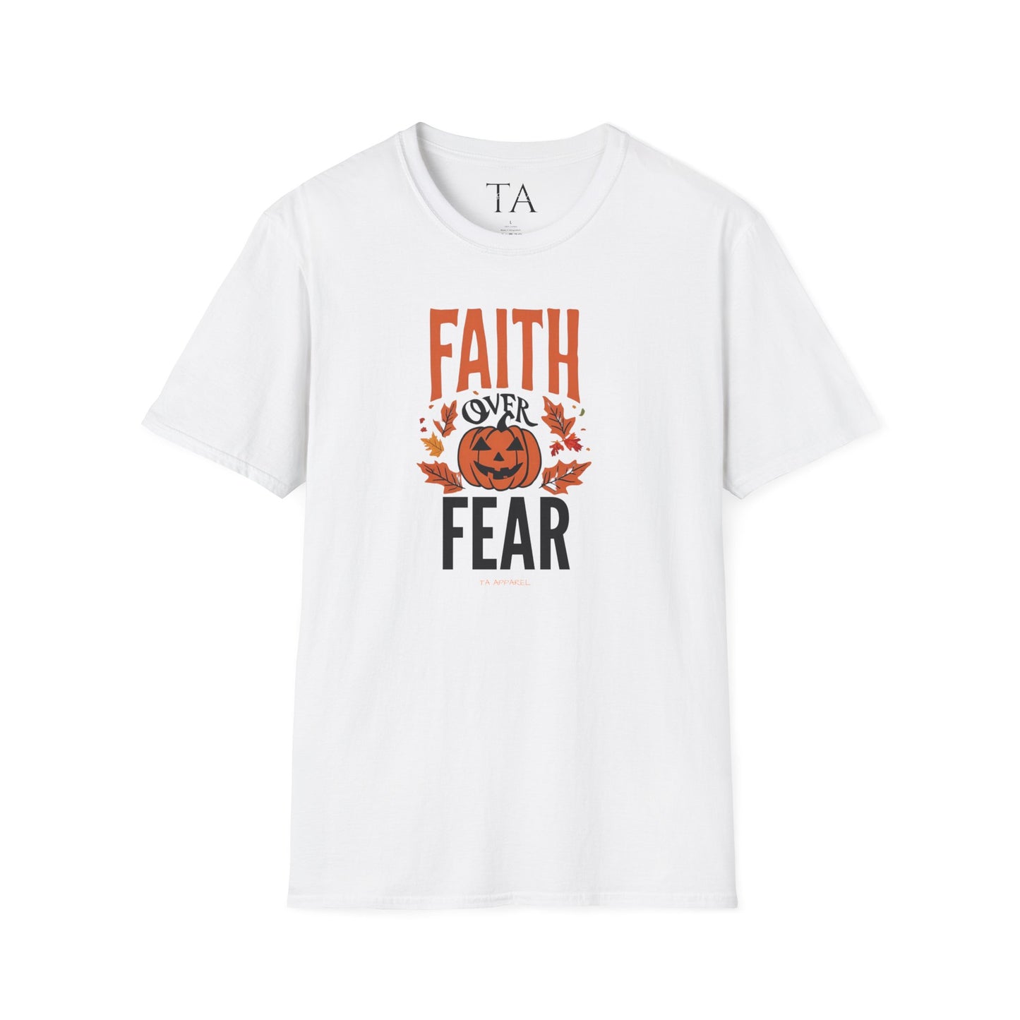 Faith Inspired Halloween T-Shirt "Faith Over Fear"