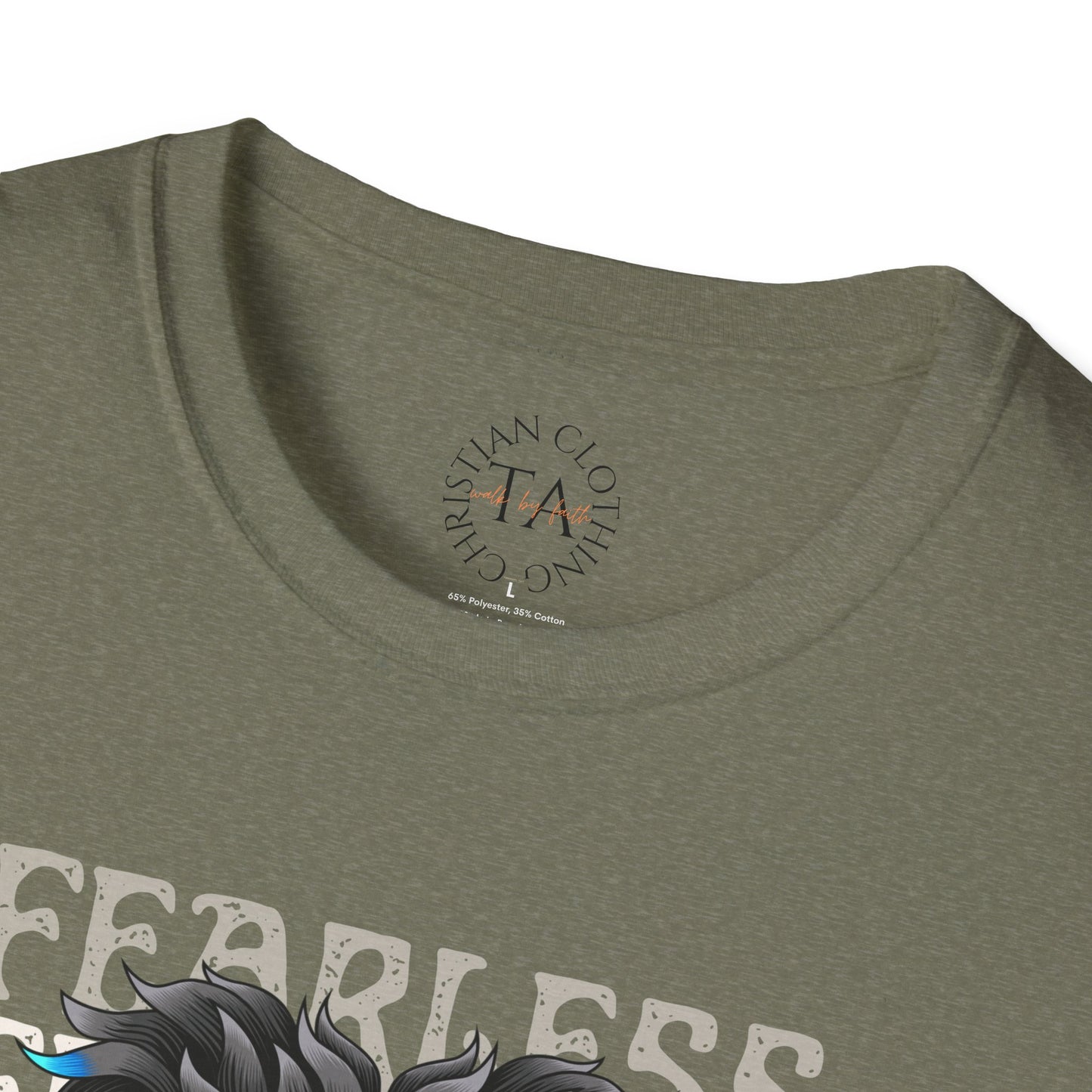 Fearless Lion Volleyball T-Shirt | Unisex Softstyle Tee