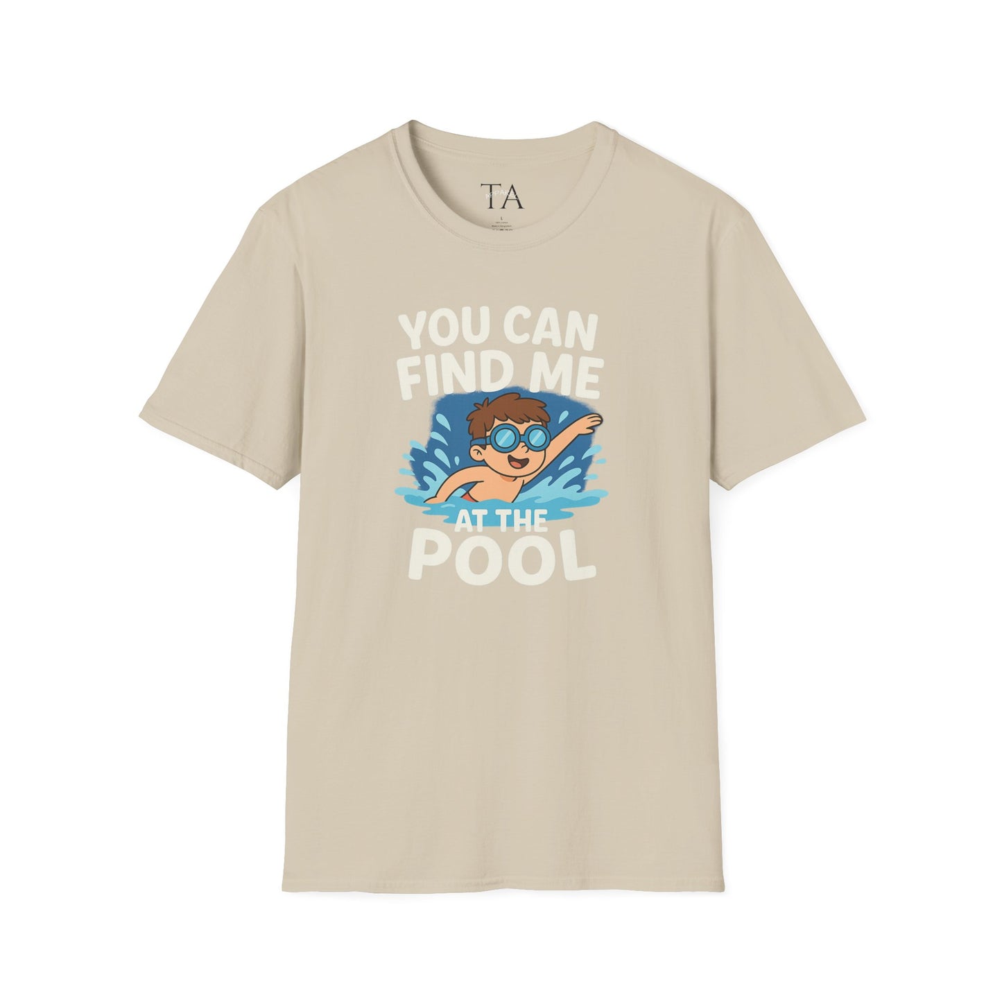 Kids Summer Pool Tee, Fun Tee for Boys, Kids Fashion, Summer Apparel, Pool Party Shirt, Swimwear Gift