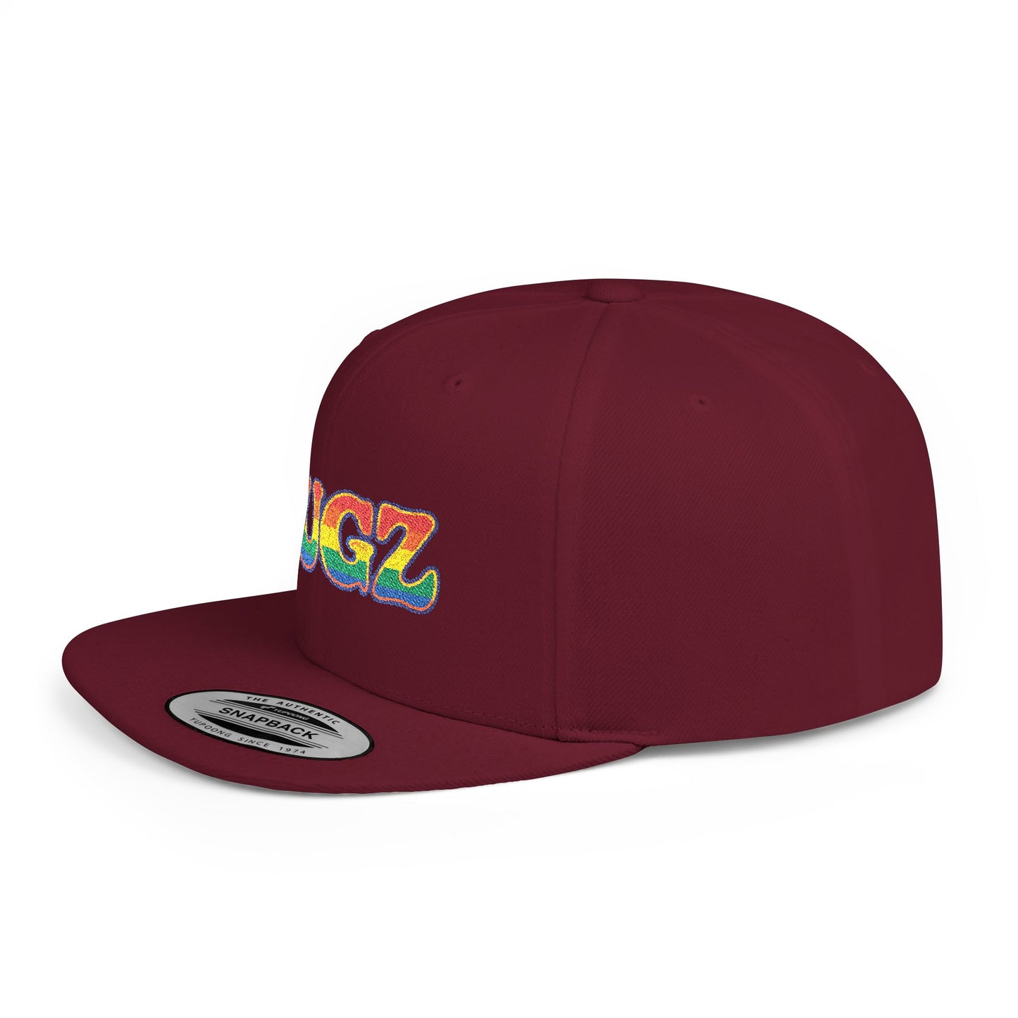 NUGZ Flat Bill Snapback | Trendy Festival Cap