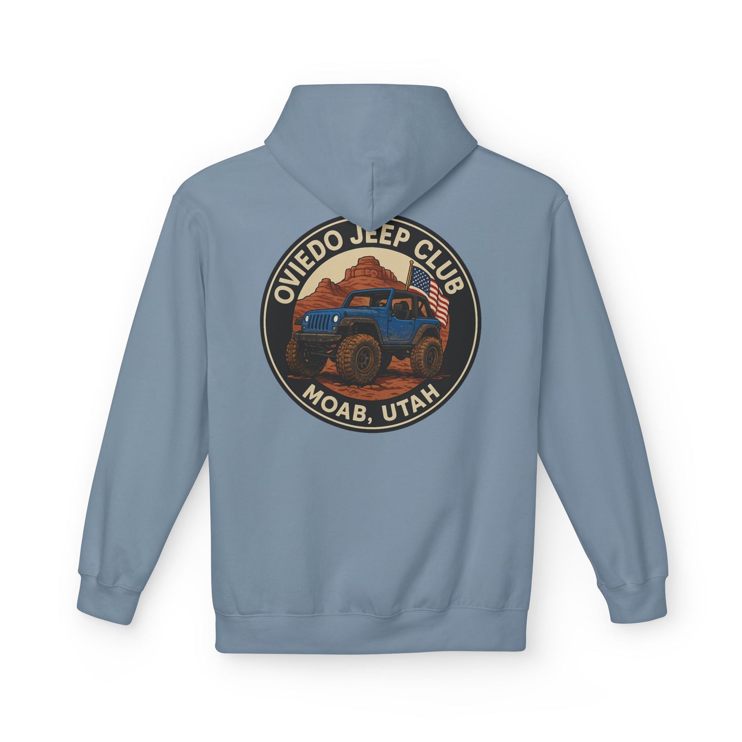 Oviedo Jeep Club Hoodie Off-Road Adventure Apparel Gift