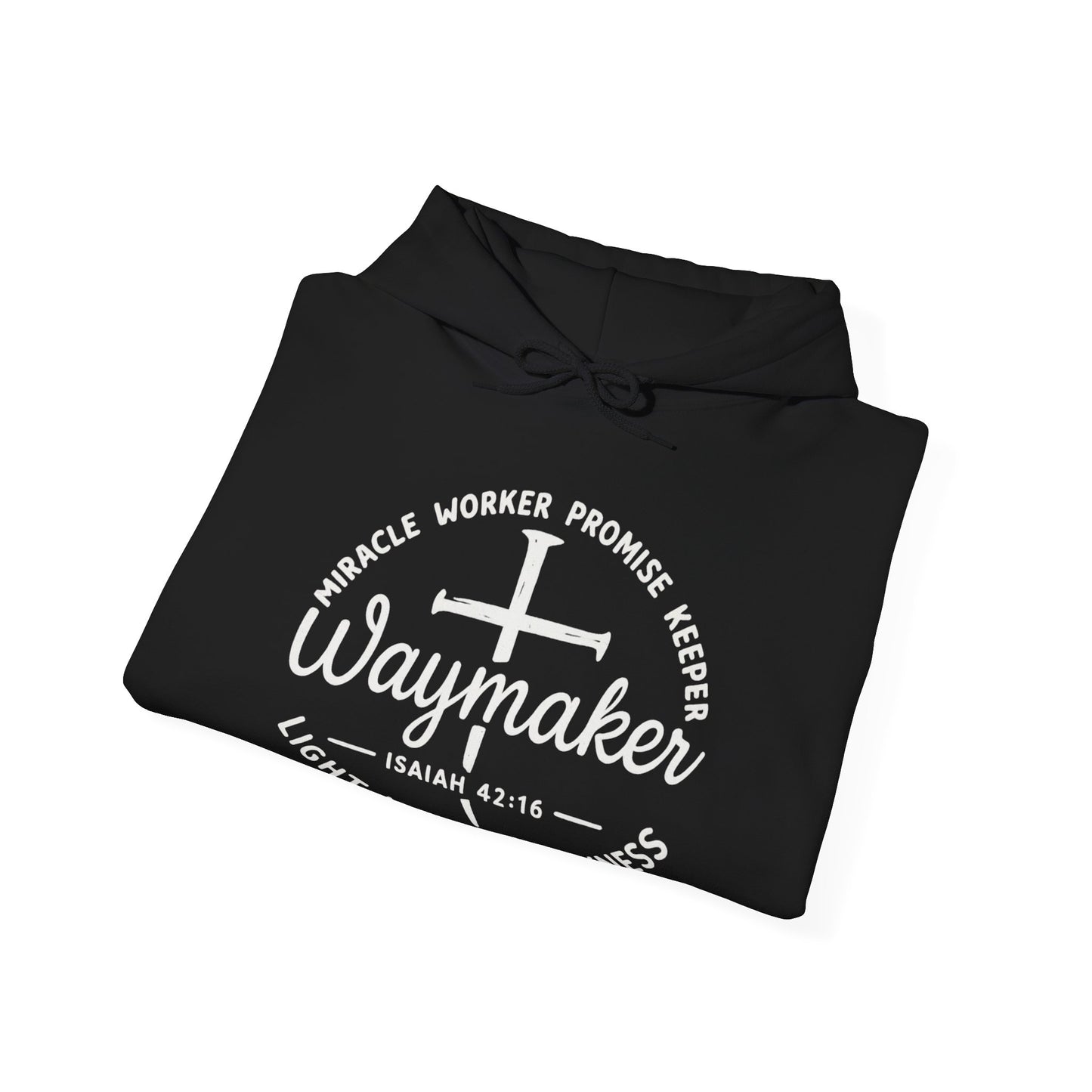 Faith Inspired Waymaker Hoodie - Cozy Sweatshirt for Faith Lovers and Celebrations