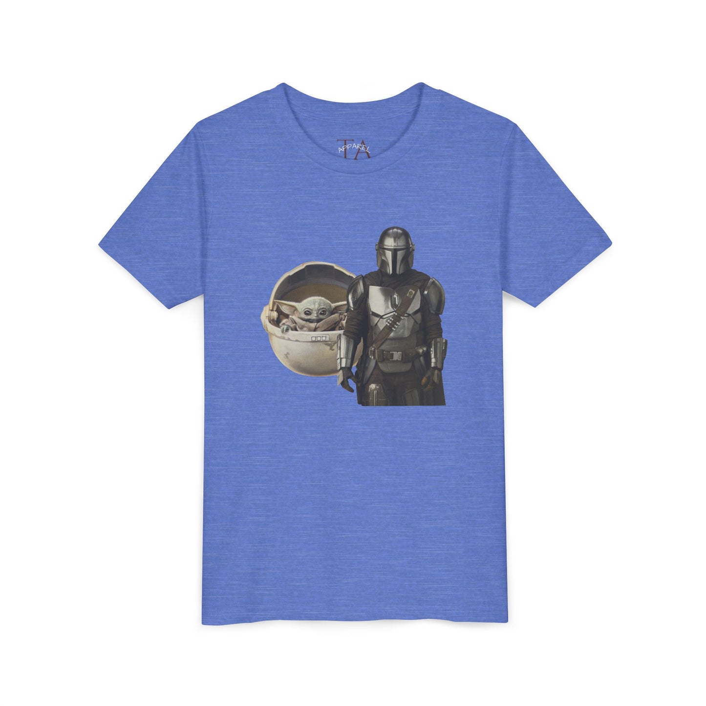 Kids Star Wars Inspired Youth Tee, Mandalorian T-Shirt, Grogu Shirt, Galaxy Adventure, Kids Summer Outfit, Birthday Gift