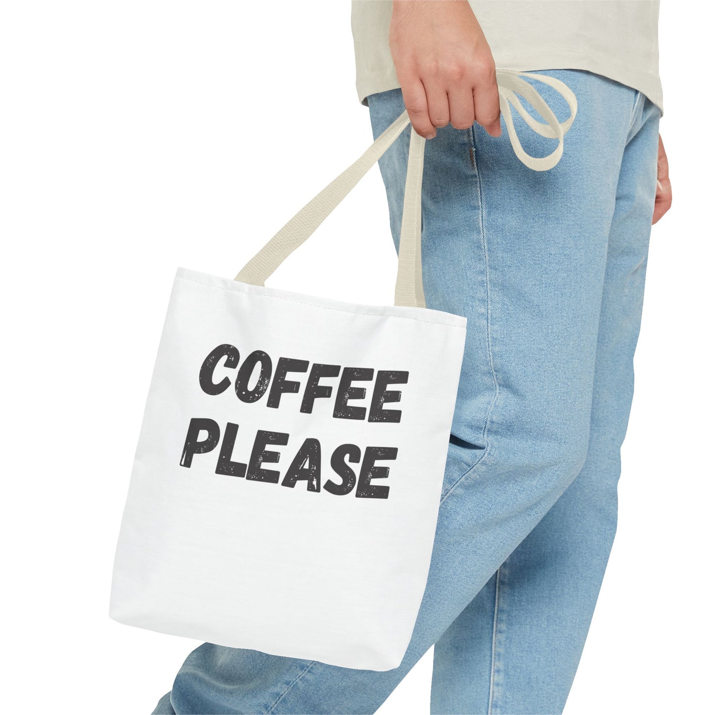 Coffee Lover Tote Bag - Perfect for Grocery, Beach, Books, Gift, Reusable Shopping