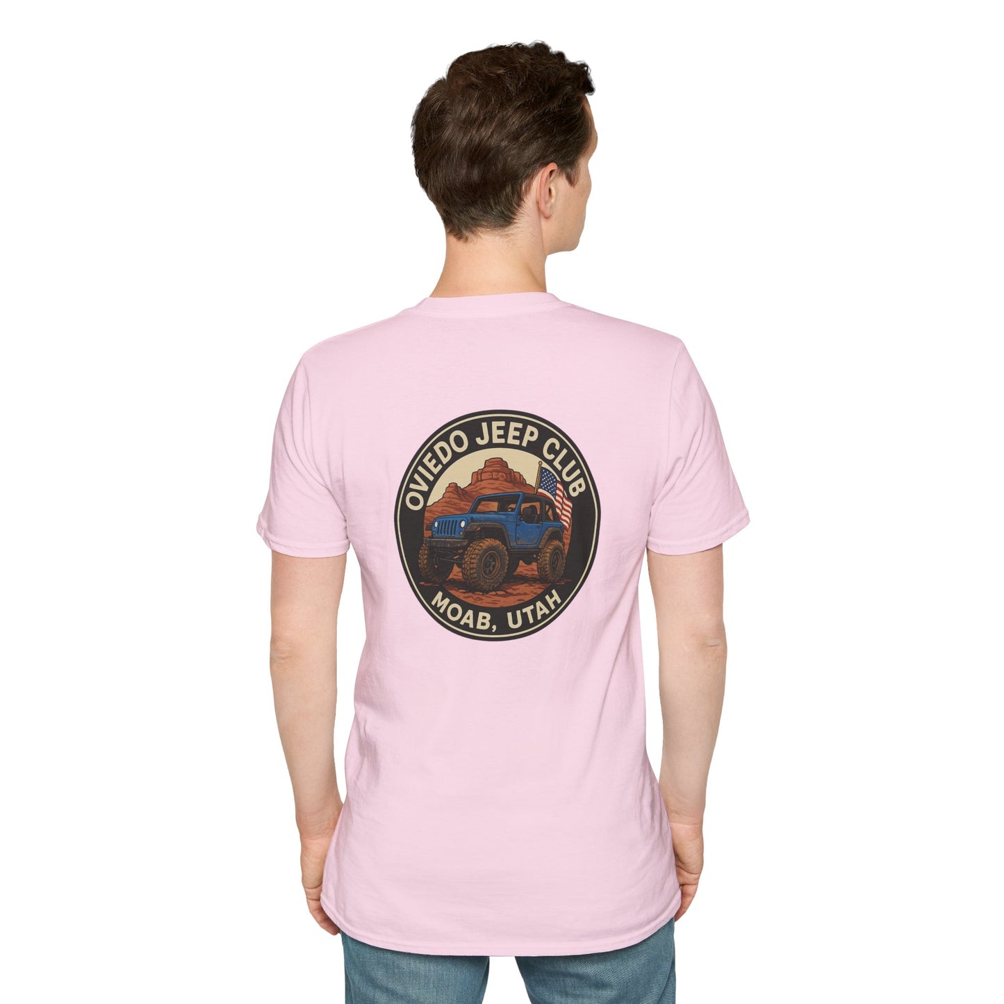 Oviedo Jeep Club Adventure Jeep Club Softstyle Unisex Tee
