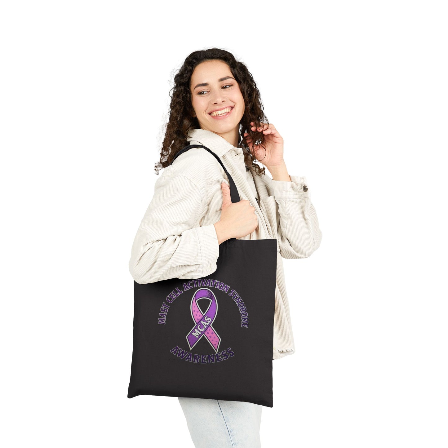 Mast Cell Activation Syndrome Awareness Ribbon Tote Bag