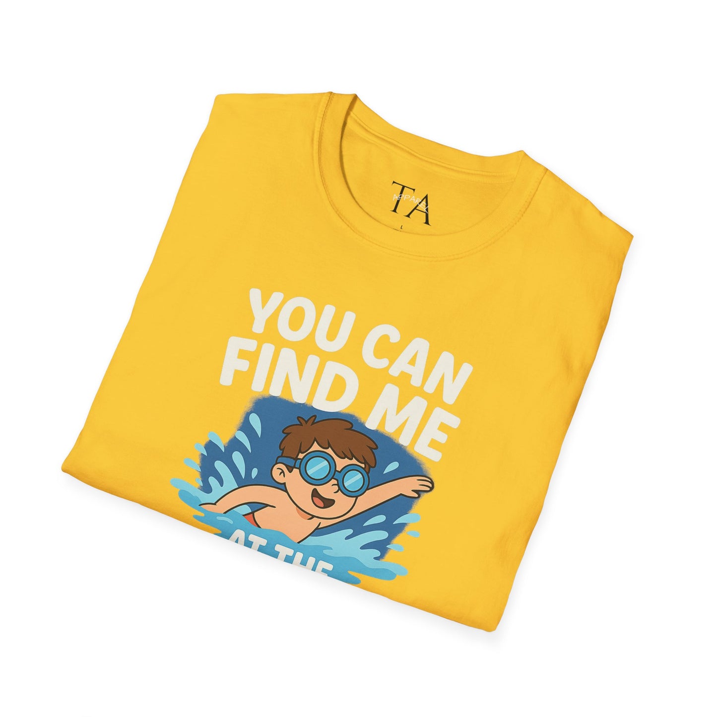 Kids Summer Pool Tee, Fun Tee for Boys, Kids Fashion, Summer Apparel, Pool Party Shirt, Swimwear Gift