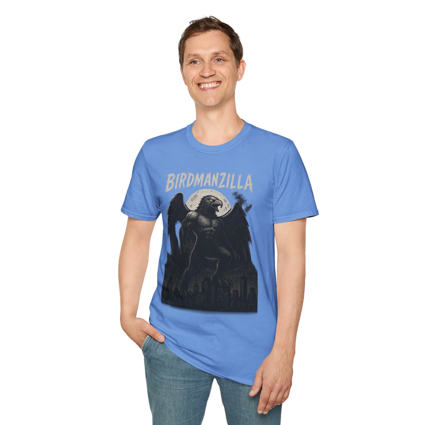 Birdmanzilla Graphic Tee - Unisex T-Shirt, Casual Wear, Unique Gift, Men's Fashion